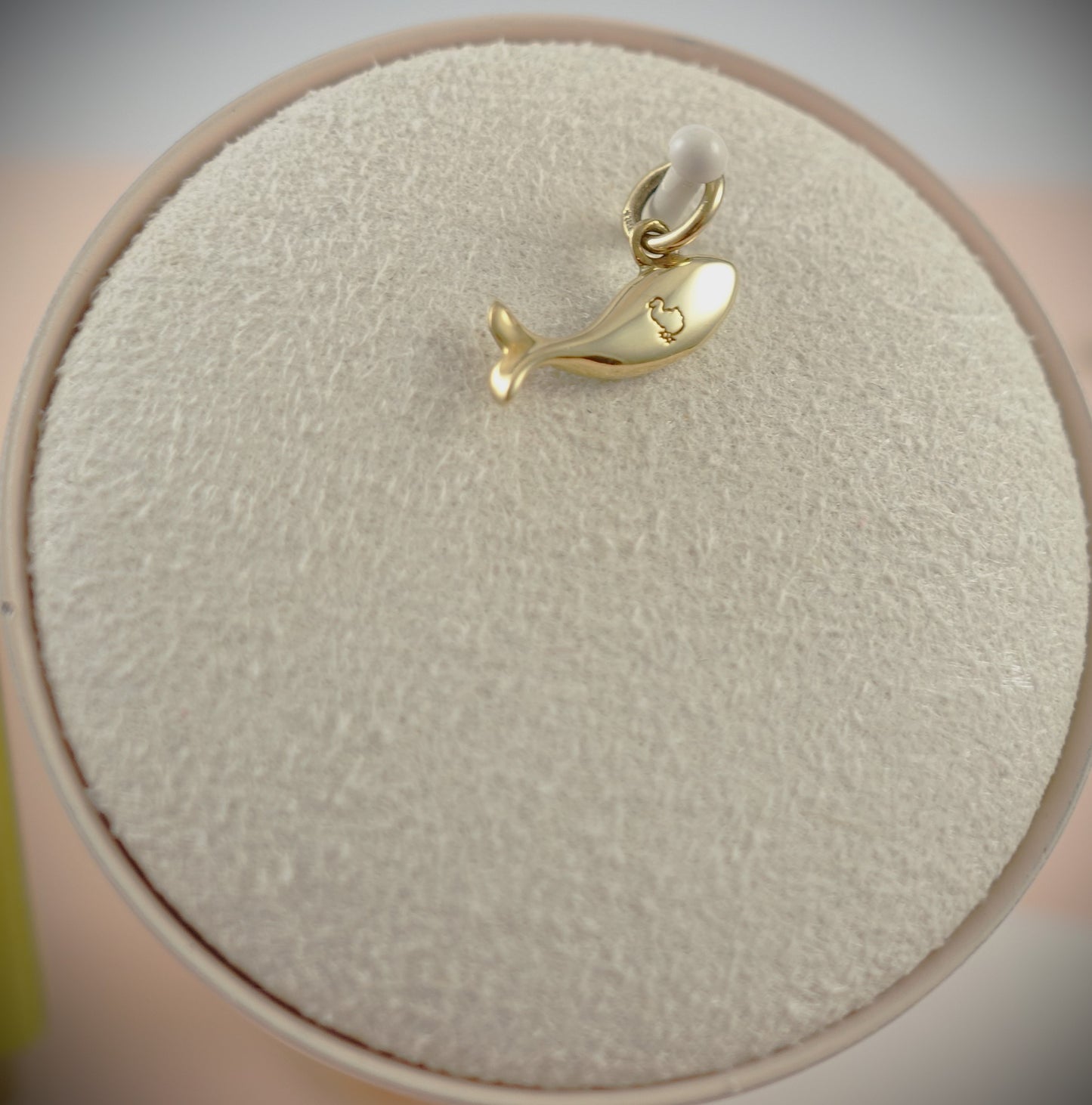 Dodo Anhänger Charm Fisch 750 Gelbgold Emaille Ref. DMC0018