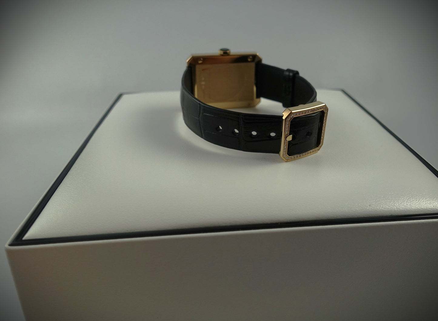 Chanel Boy-Friend Uhr 750 Roségold mit Brillanten Ref: H4469