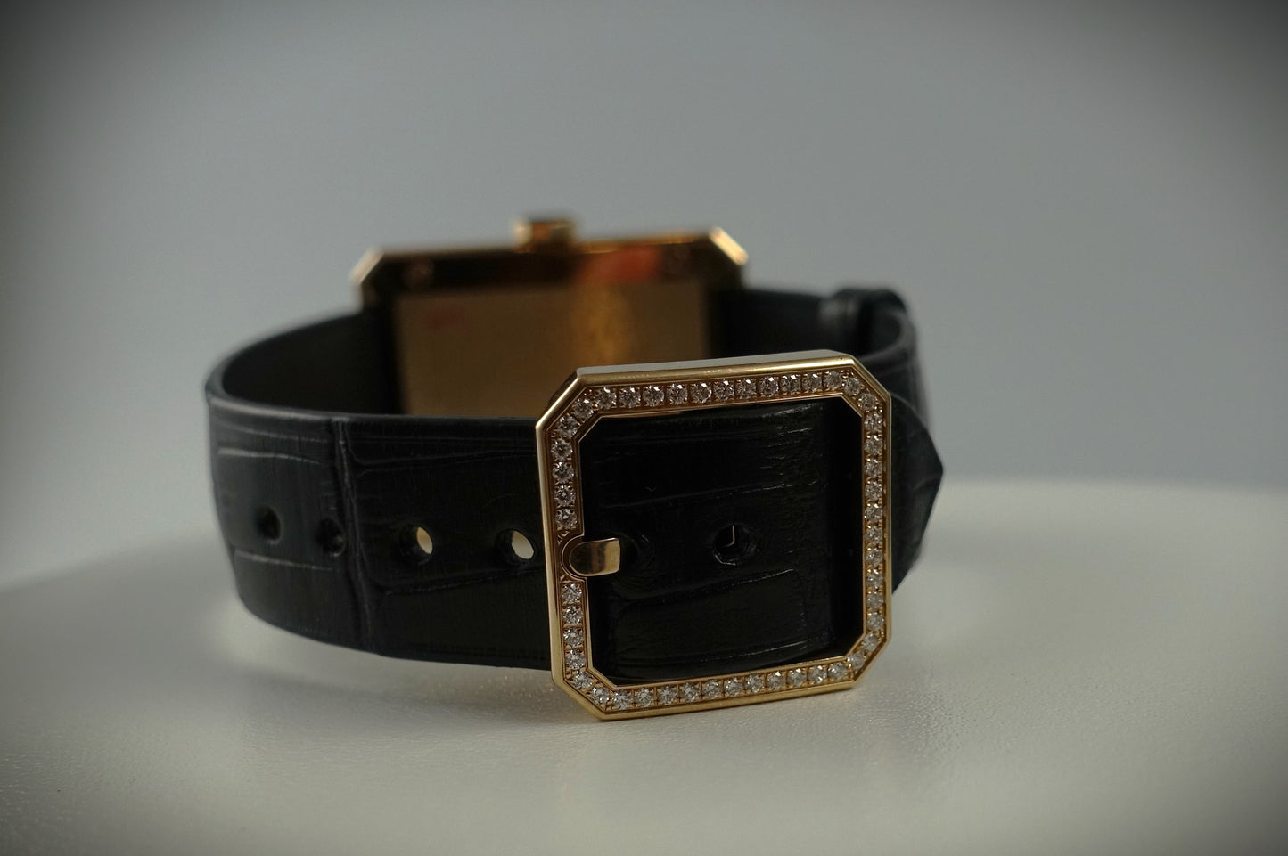 Chanel Boy-Friend Uhr 750 Roségold mit Brillanten Ref: H4469
