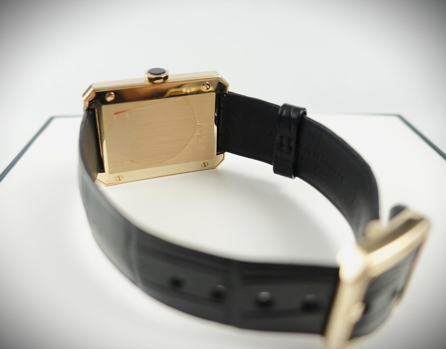 Chanel Boy-Friend Uhr 750 Roségold mit Brillanten Ref: H4469