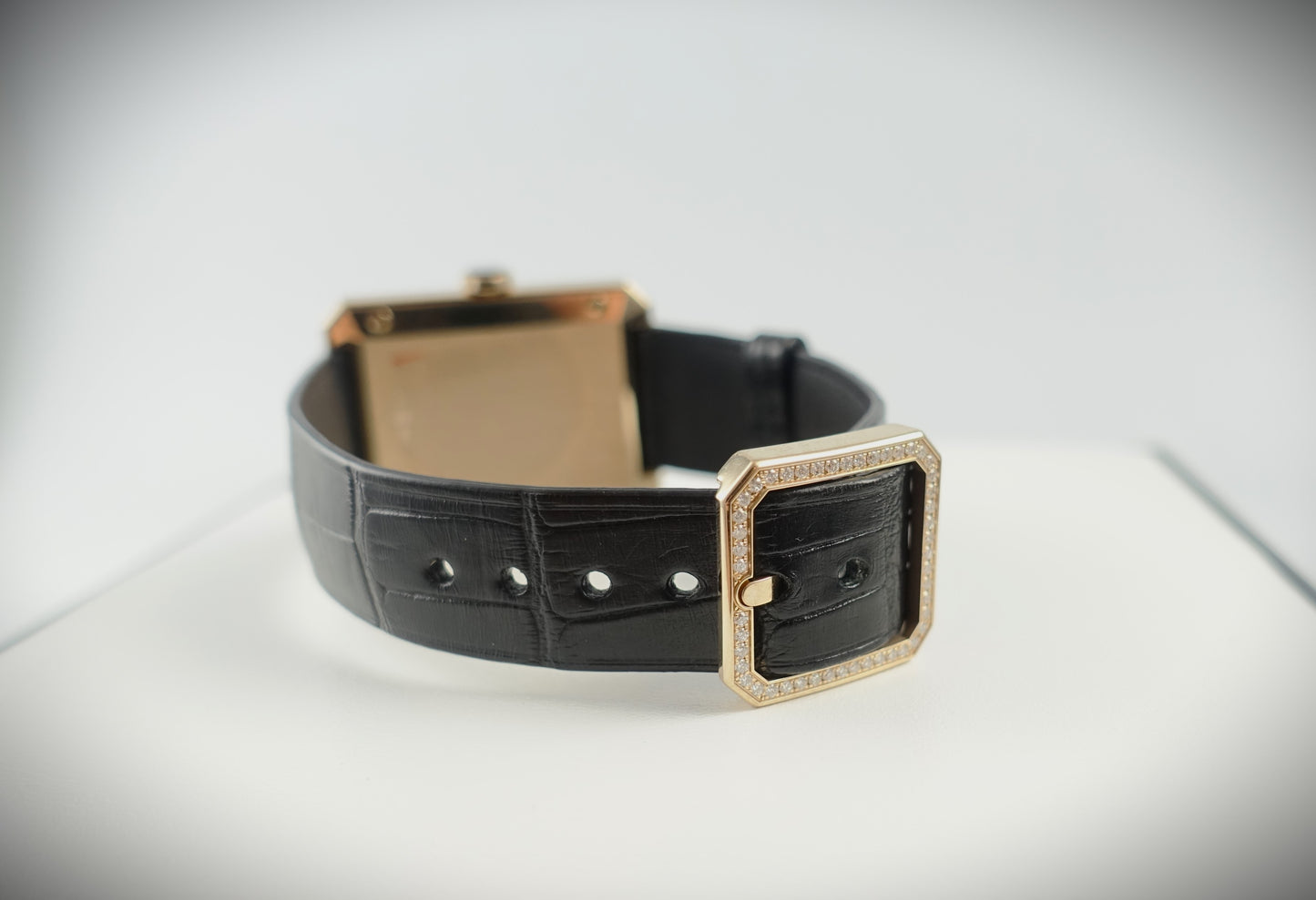 Chanel Boy-Friend Uhr 750 Roségold mit Brillanten Ref: H4469