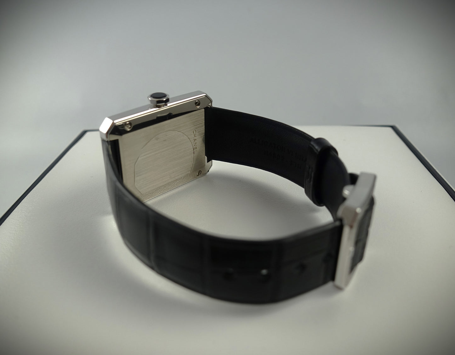 Chanel Boy-Friend Uhr 750 Weißgold mit Brillanten Ref: H4470