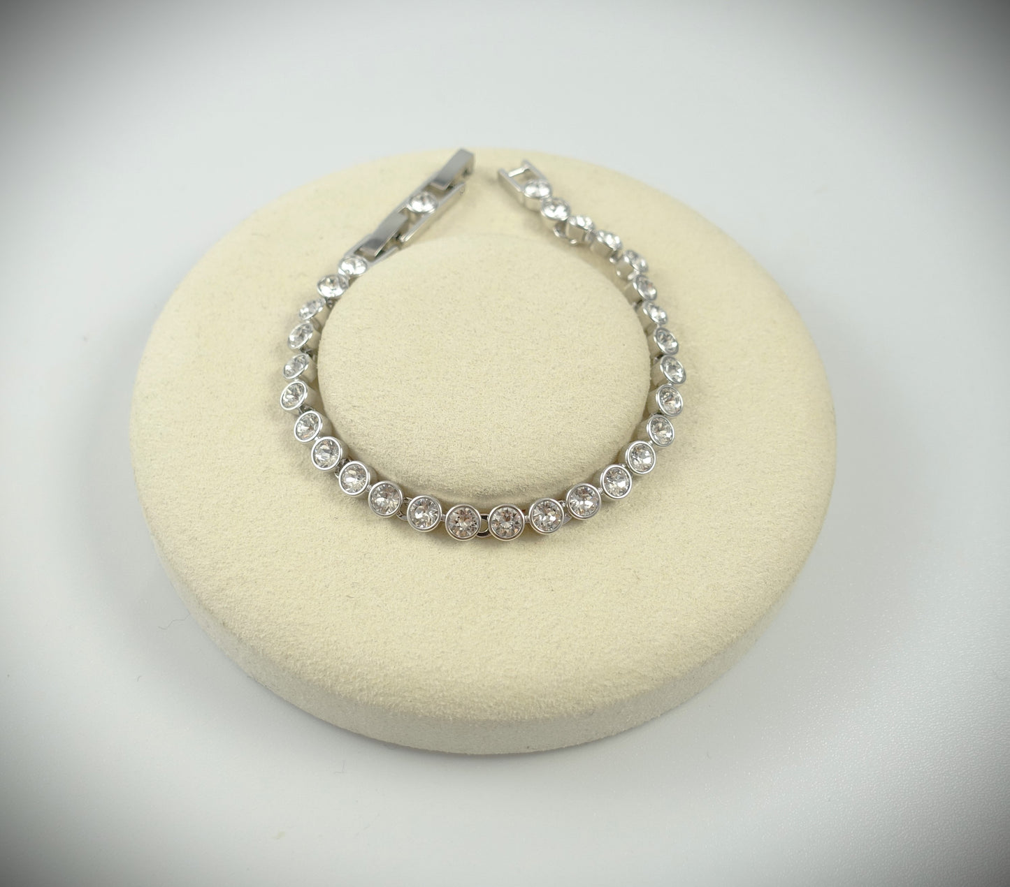 Swarovski Tennis Armband Rundschliff 17-19cm Ref. 86129