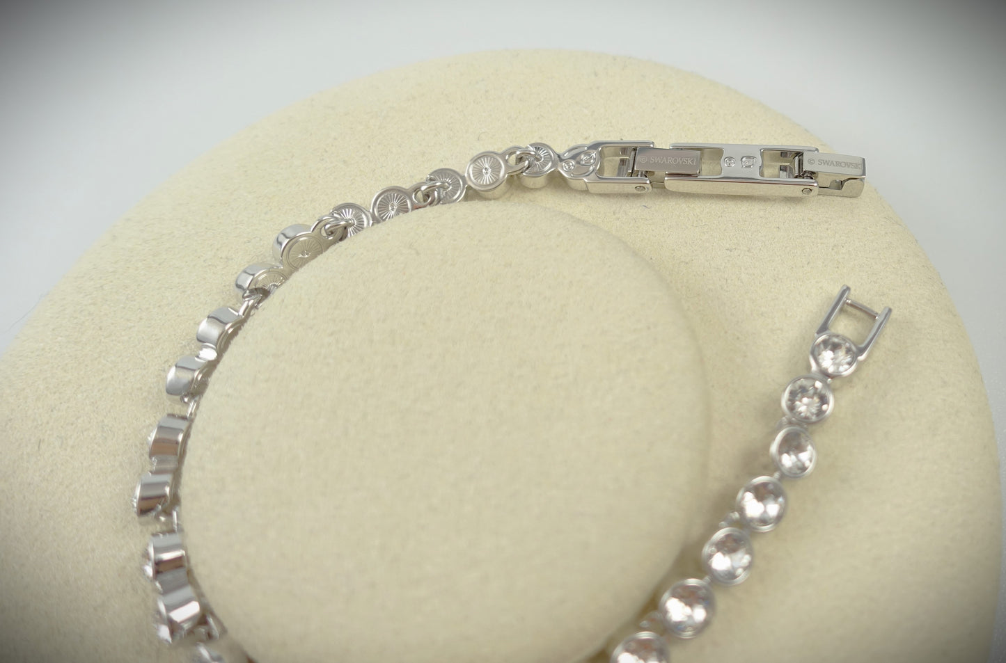 Swarovski Tennis Armband Rundschliff 17-19cm Ref. 86129