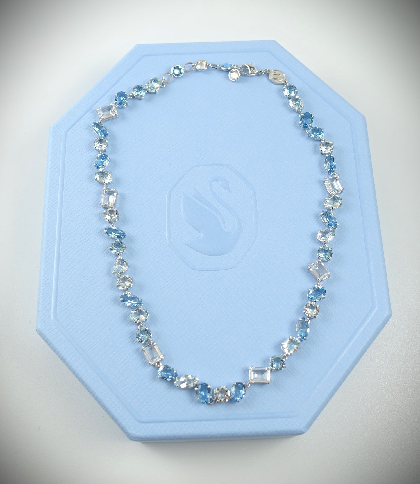 Swarovski Gema Halskette Blau Ref. 5666007