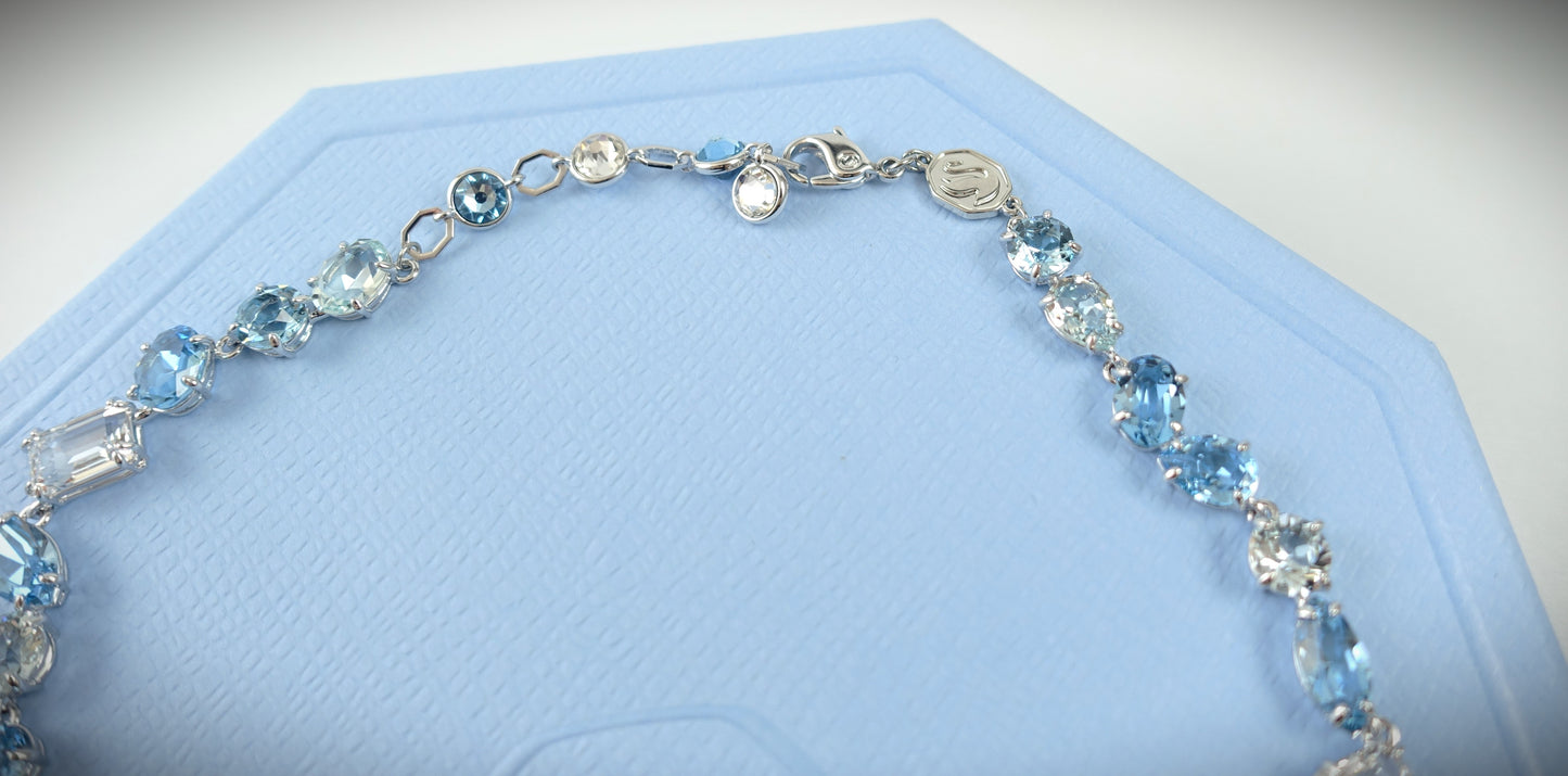 Swarovski Gema Halskette Blau Ref. 5666007