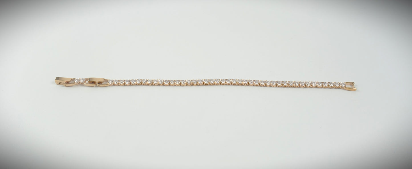 Swarovski Tennis Deluxe Armband Rosé Ref. 5492235