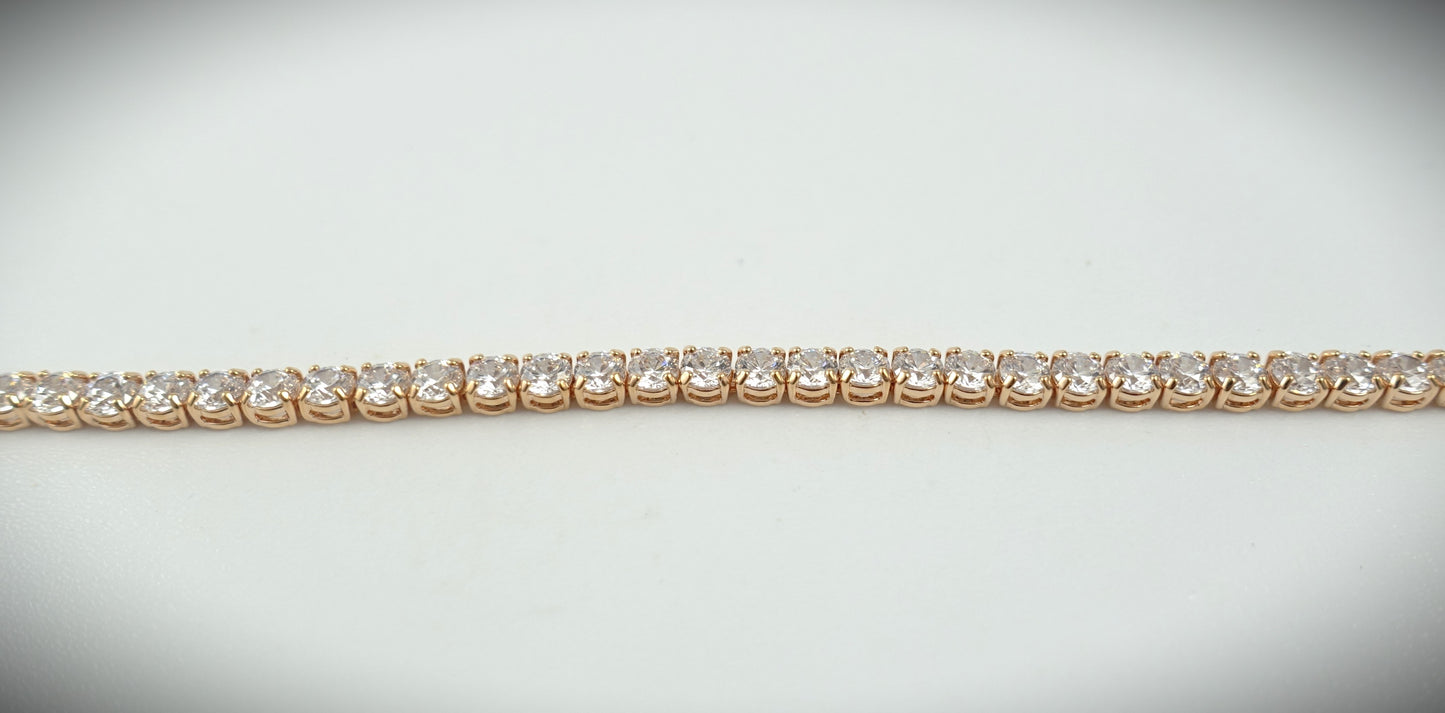 Swarovski Tennis Deluxe Armband Rosé Ref. 5492235