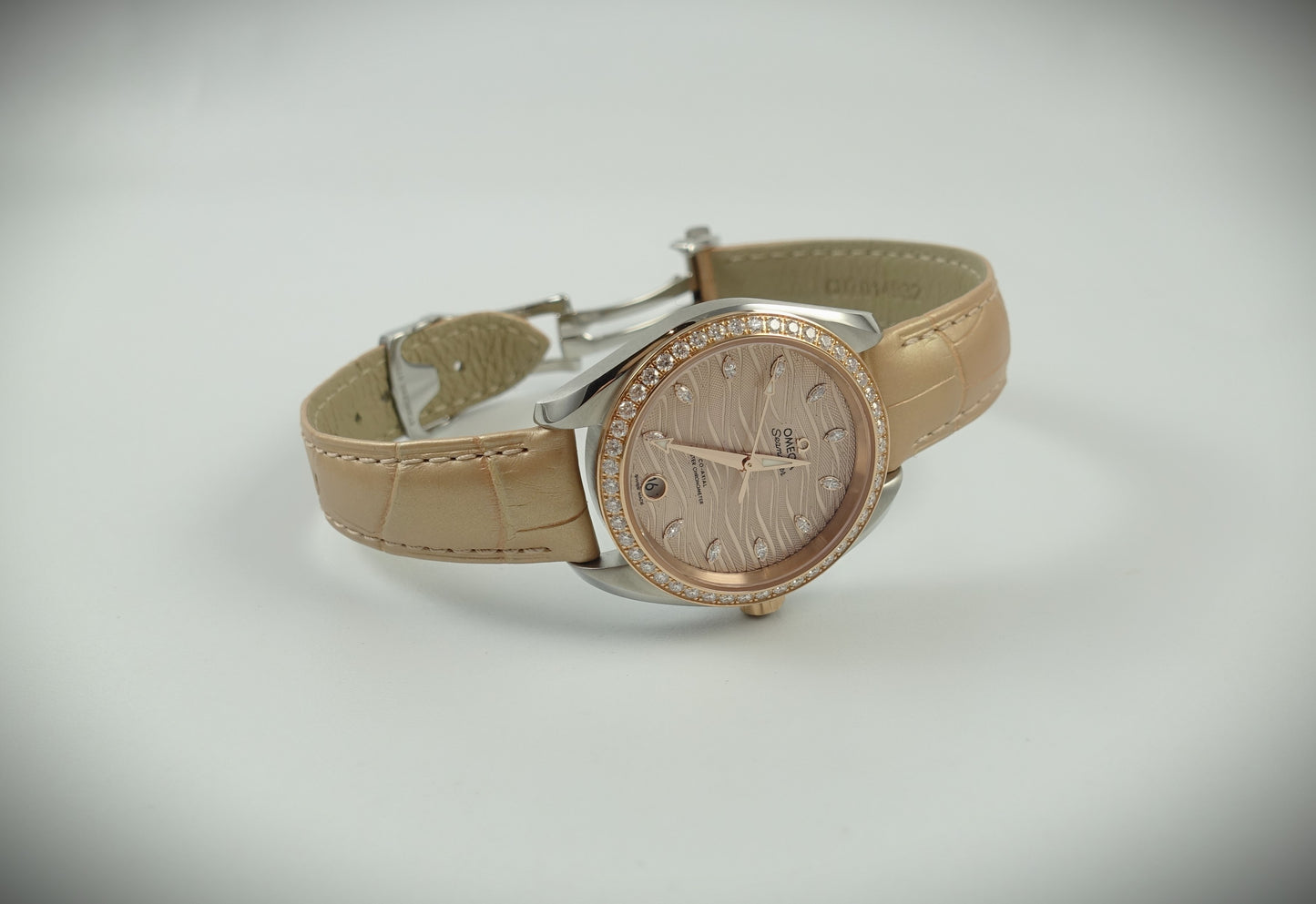 Omega Seamaster Aqua Terra 34 Stahl-Roségold Ref. 220.28.34.20.59.001