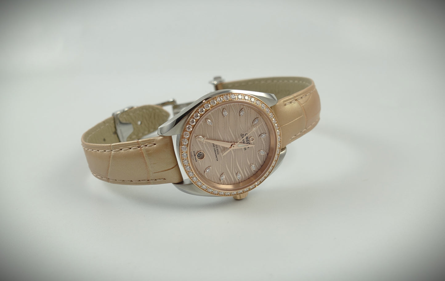 Omega Seamaster Aqua Terra 34 Stahl-Roségold Ref. 220.28.34.20.59.001