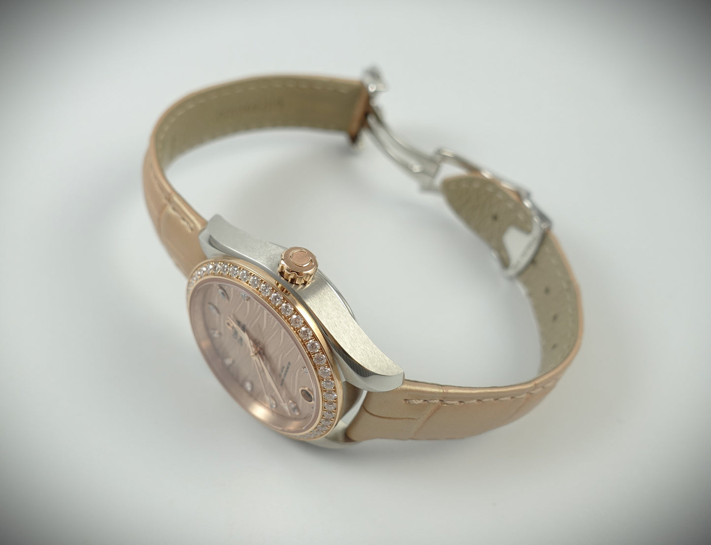 Omega Seamaster Aqua Terra 34 Stahl-Roségold Ref. 220.28.34.20.59.001