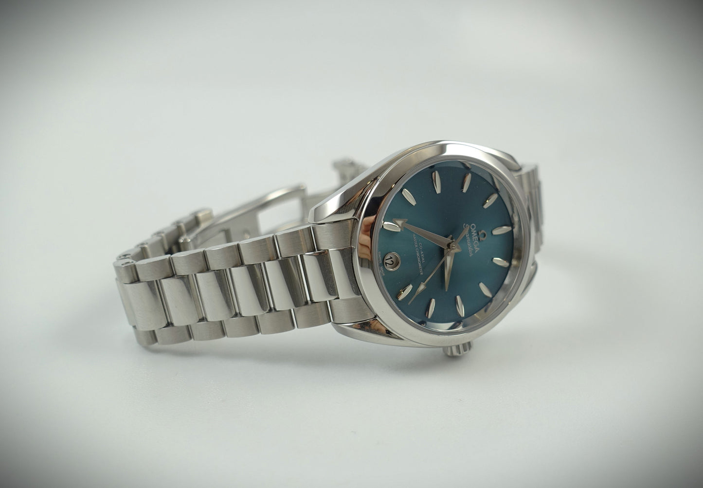 Omega Seamaster Aqua Terra 34 Shades 220.10.34.20.10.001 + Box & Papiere