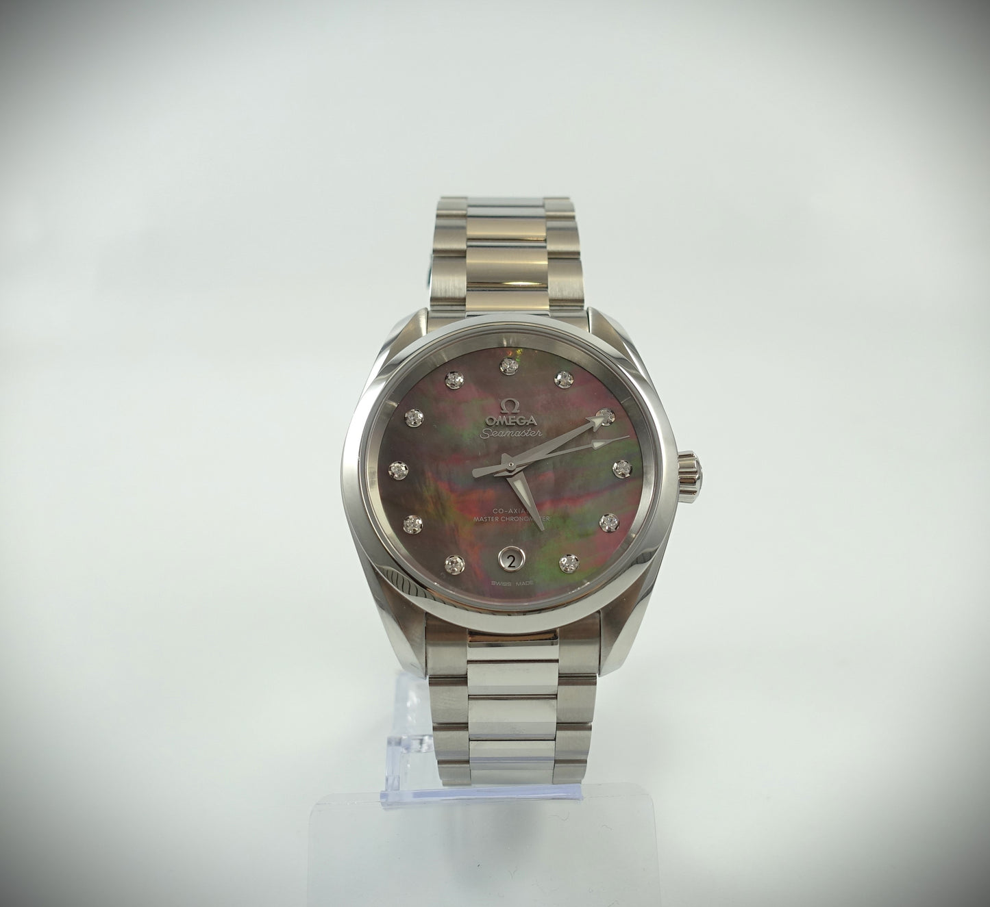 Omega Seamaster Aqua Terra 38 Perlmutt Brillanten 220.10.38.20.57.001