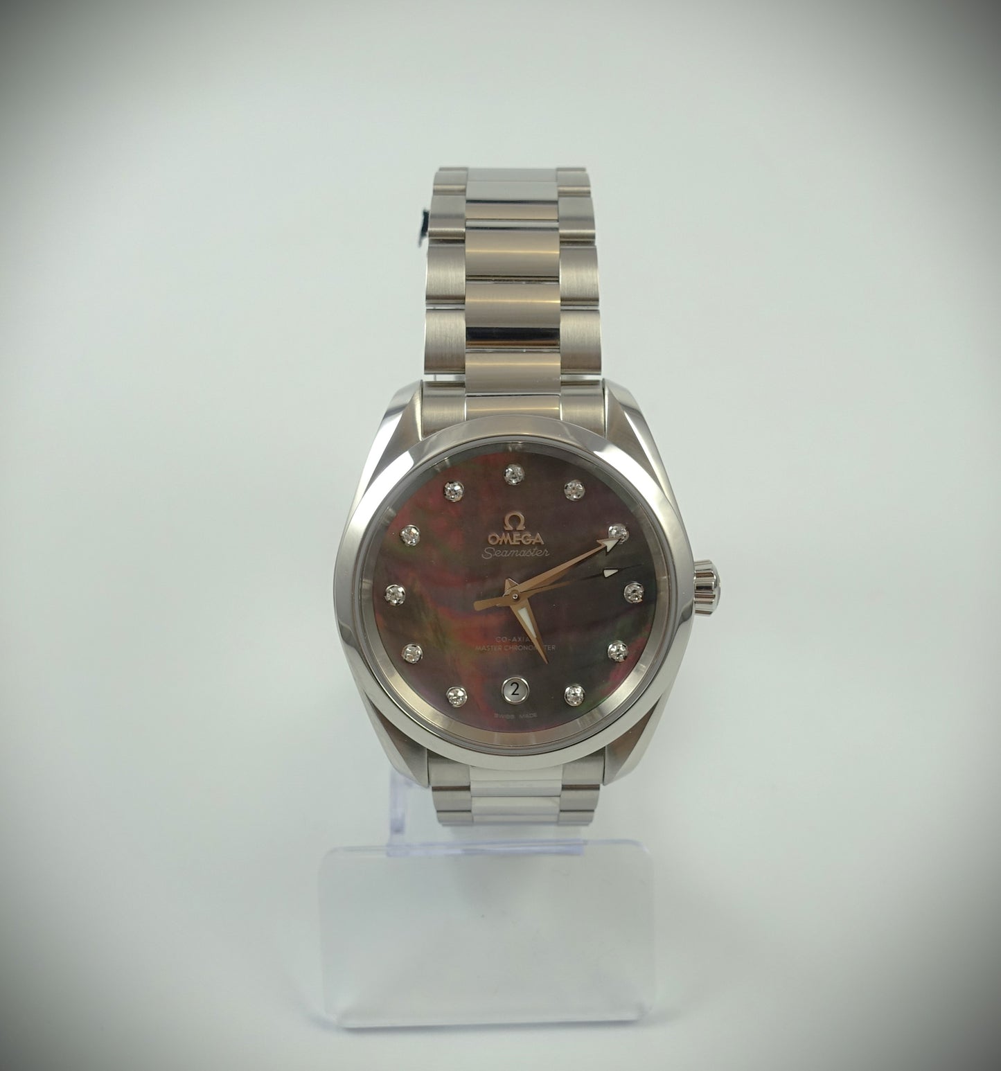 Omega Seamaster Aqua Terra 38 Perlmutt Brillanten 220.10.38.20.57.001