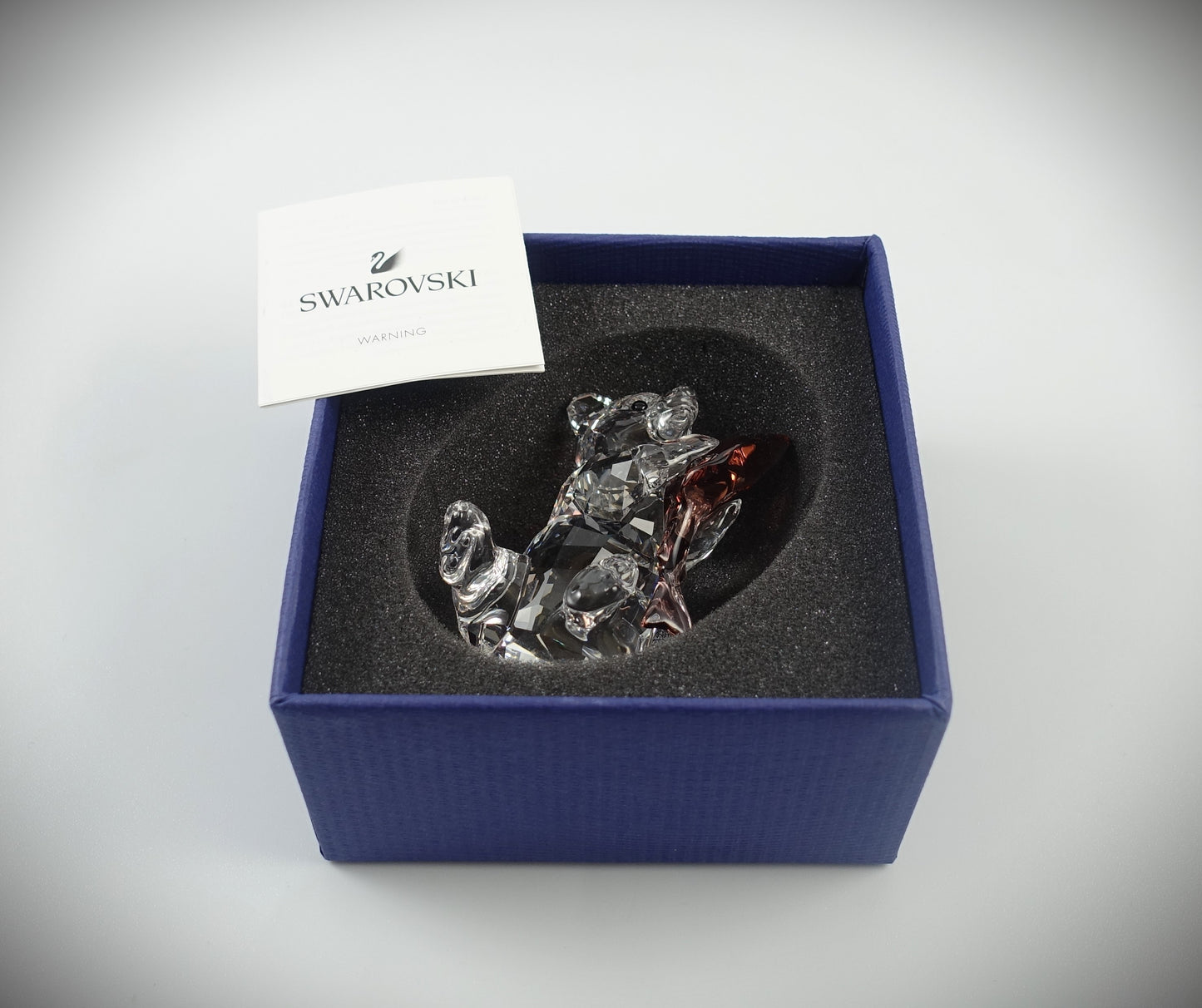 Swarovski Deko Figur Bär mit Fisch Ref. 5536772