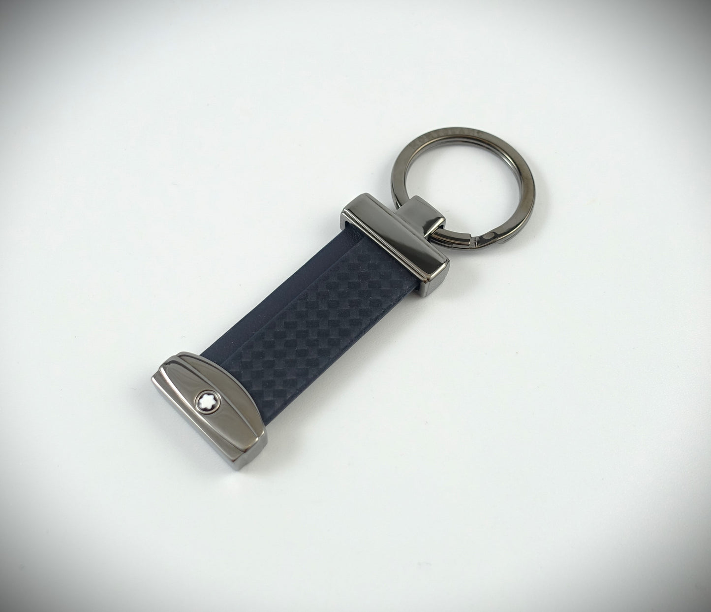 Montblanc Extreme Schlüsselanhänger Leder Blau Ref. 118402