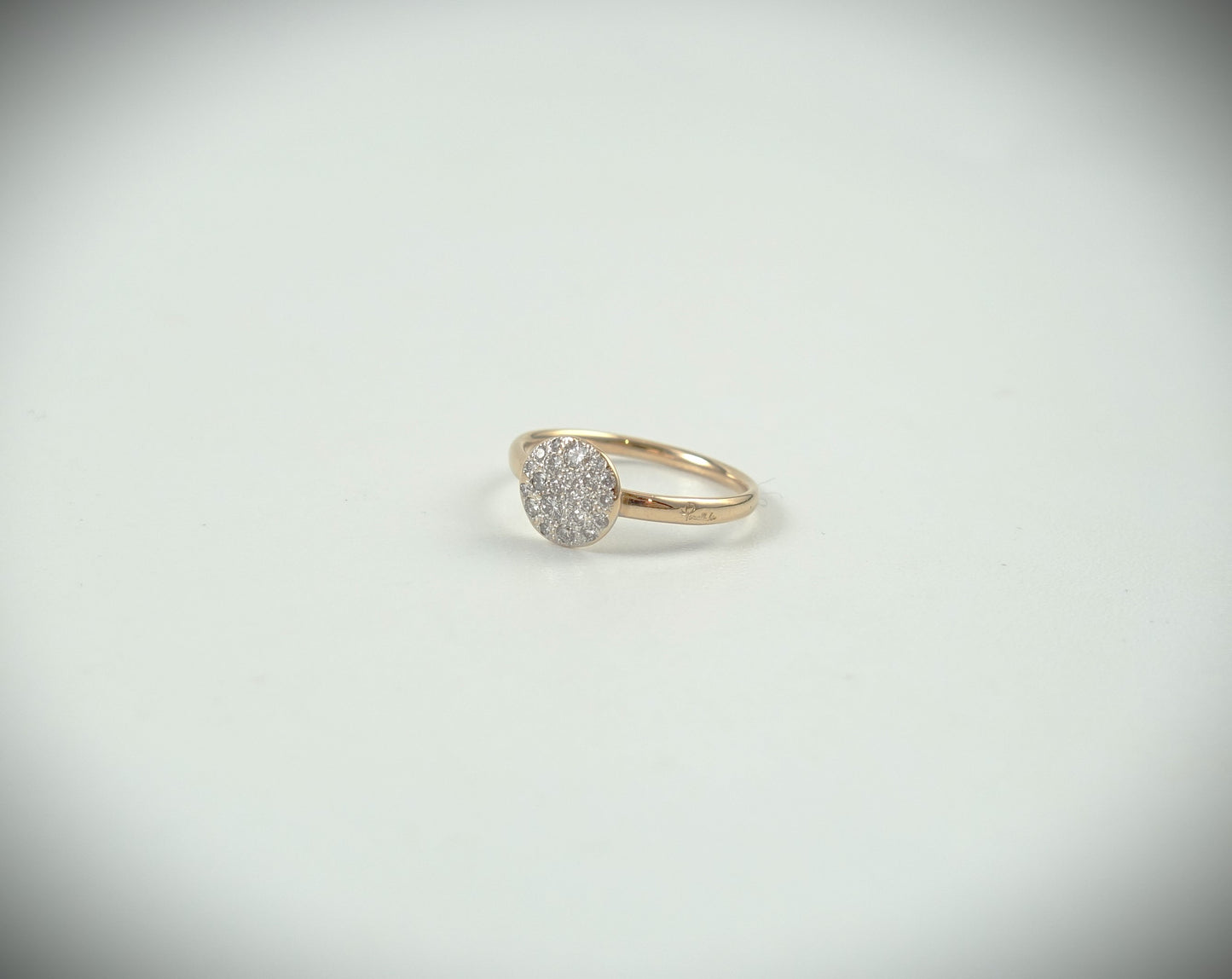 Pomellato Sabbia Ring 750 Roségold Diamanten 0,24ct Ref. PAB4070_O7000_DB000