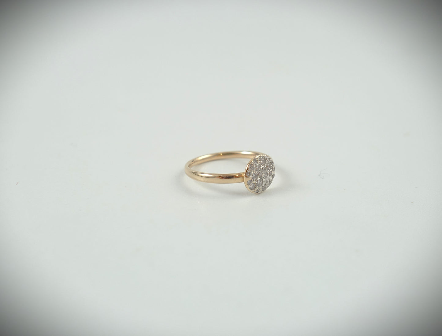 Pomellato Sabbia Ring 750 Roségold Diamanten 0,24ct Ref. PAB4070_O7000_DB000
