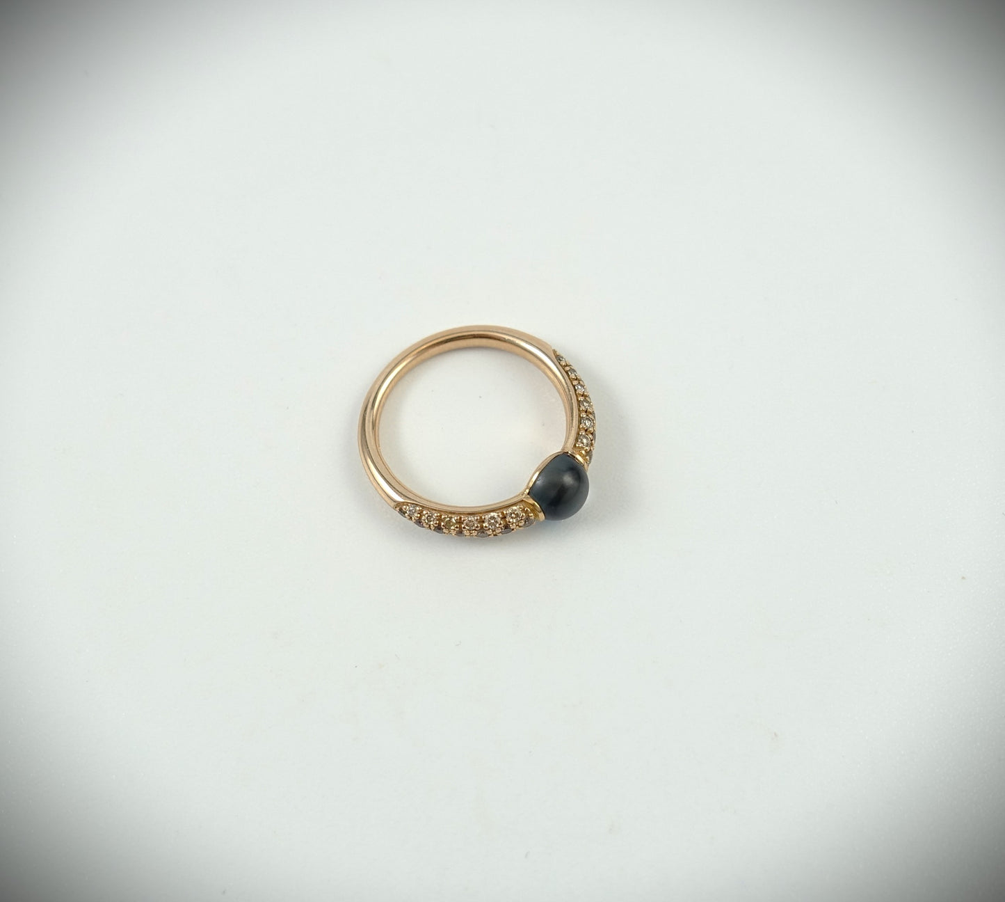 Pomellato Ring M´ama non M´ama 750 Roségold London Blautopas RG 57 Ref.A.B213TBRO7OY