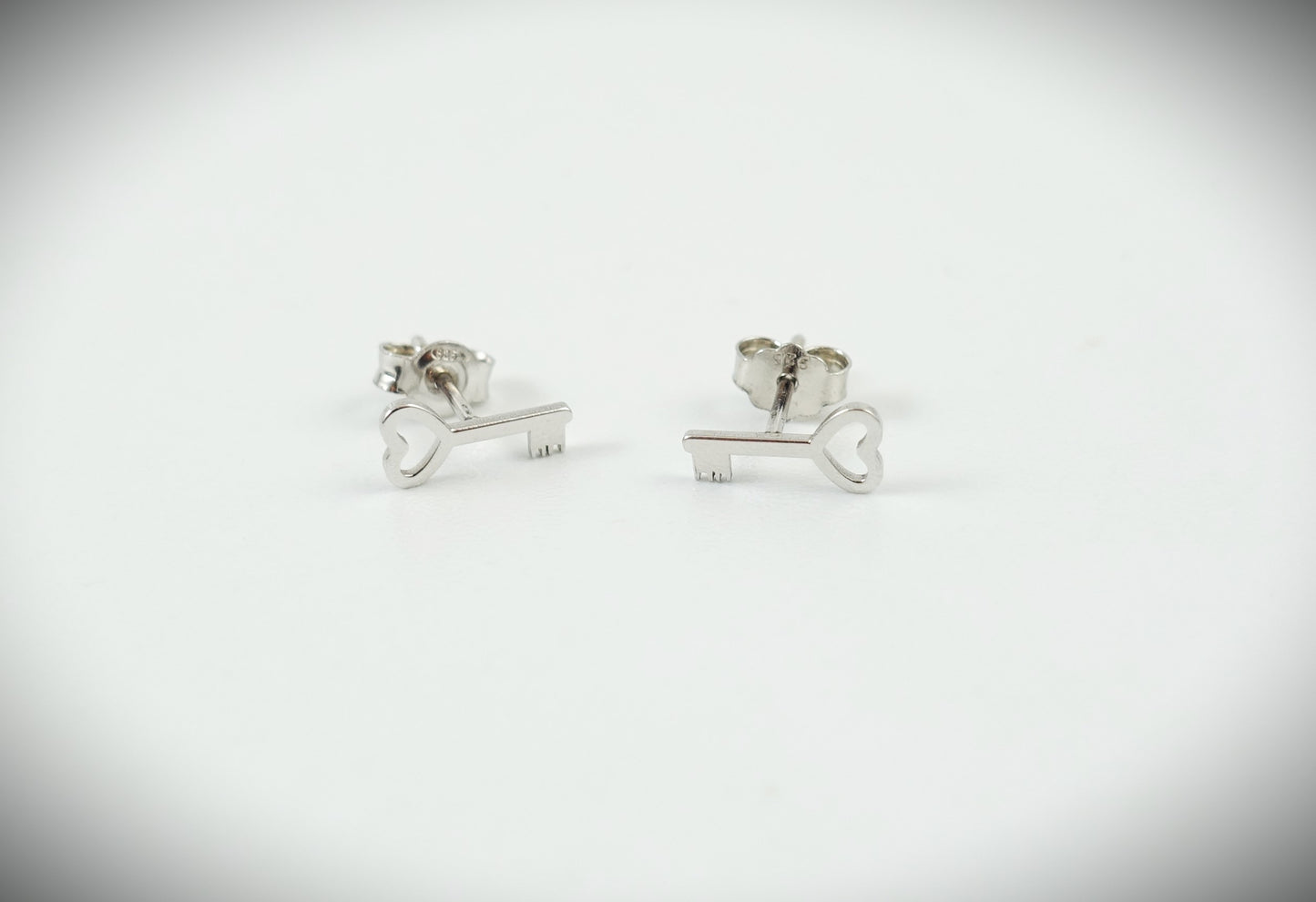 La Viida Ohrstecker Schlüssel Herz Sterling Silber Ref.ESI303RH