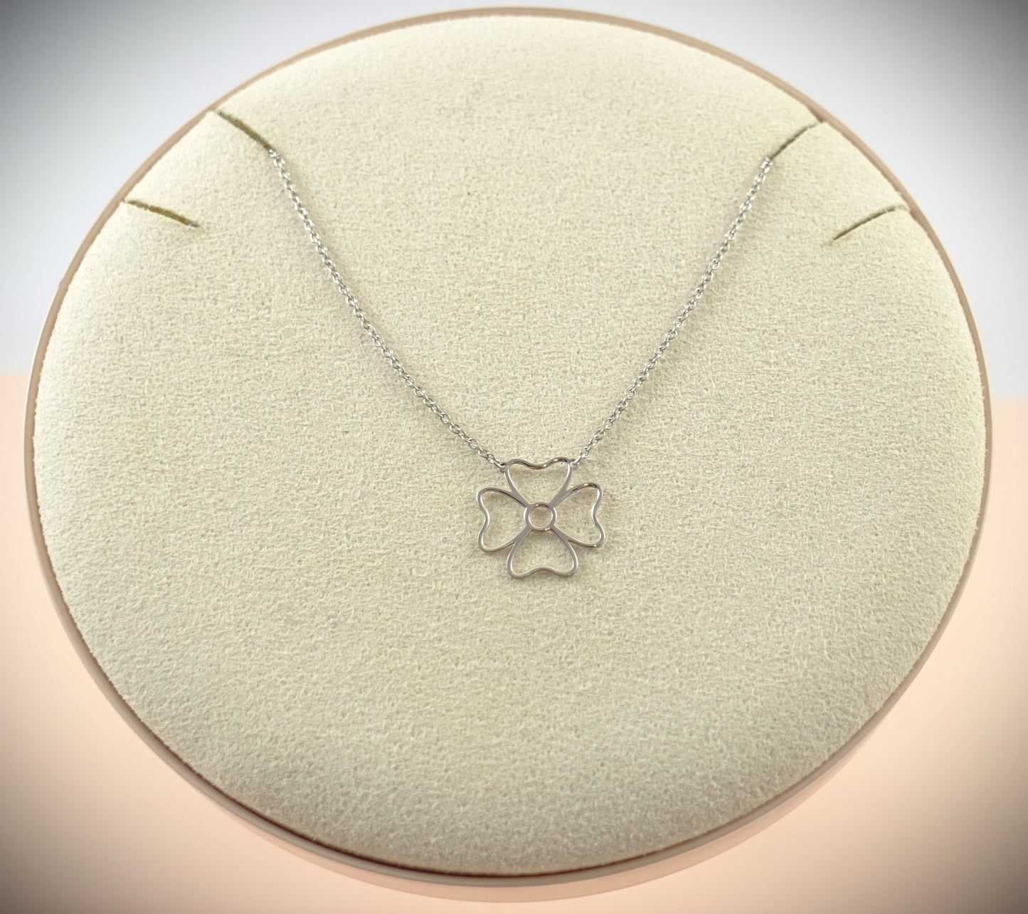 La Viida Halskette Kleeblatt 925 Sterling Silber Ref. NSI306RH