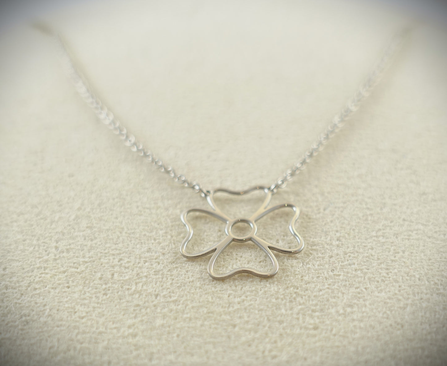 La Viida Halskette Kleeblatt 925 Sterling Silber Ref. NSI306RH