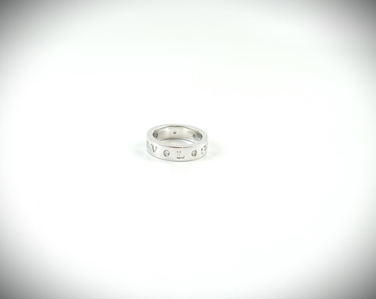Bulgari Ring Weißgold mit Brillanten REF 354001 mit Zertifikat