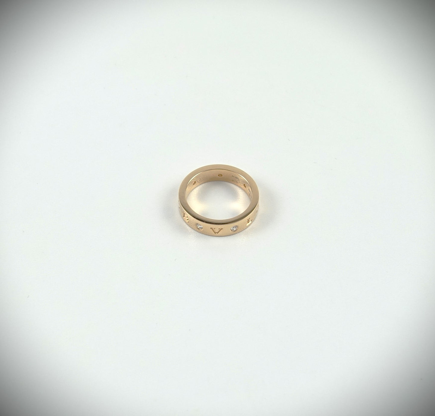 Bulgari Ring Roségold 7 Brillanten REF 353970 UNGETRAGEN mit Zertifikat