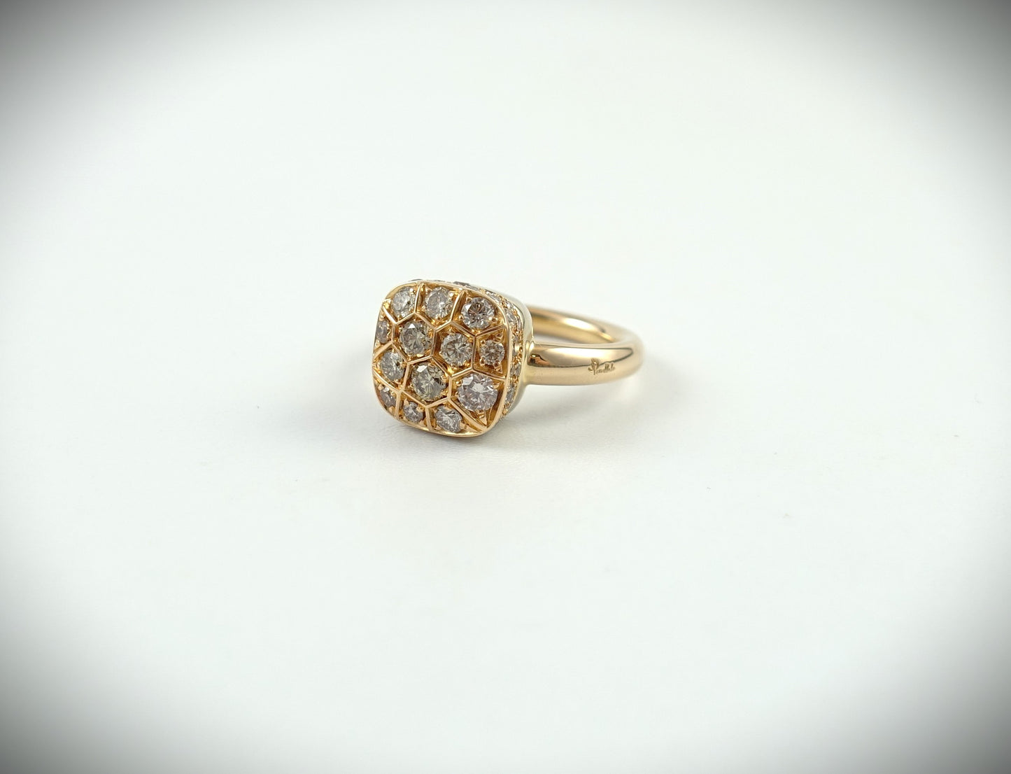 Pomellato Nudo Maxi Ring 750 Roségold Brillanten 1,48ct Ref. PAB7041O6000DBR00