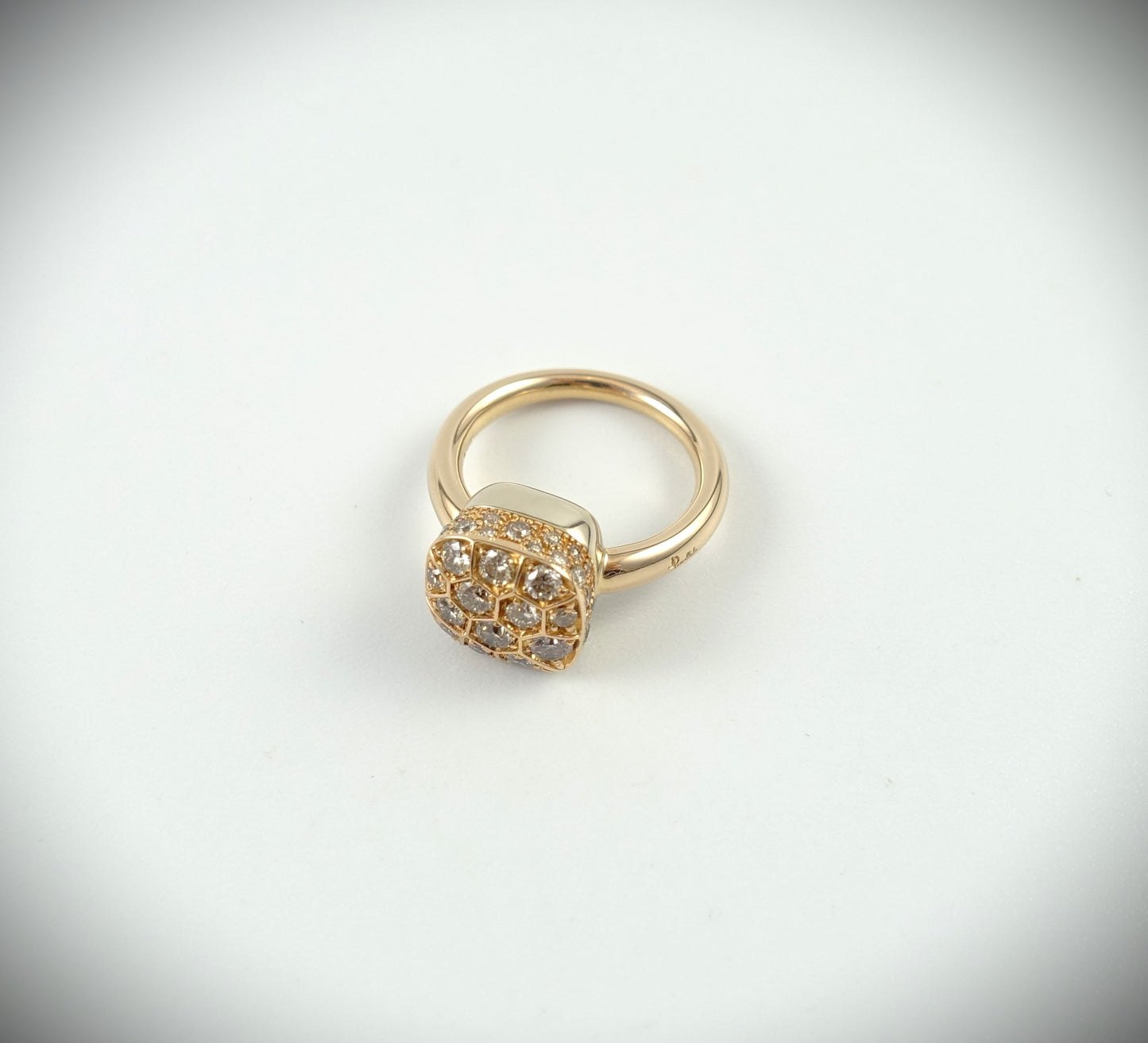 Pomellato Nudo Maxi Ring 750 Roségold Brillanten 1,48ct Ref. PAB7041O6000DBR00