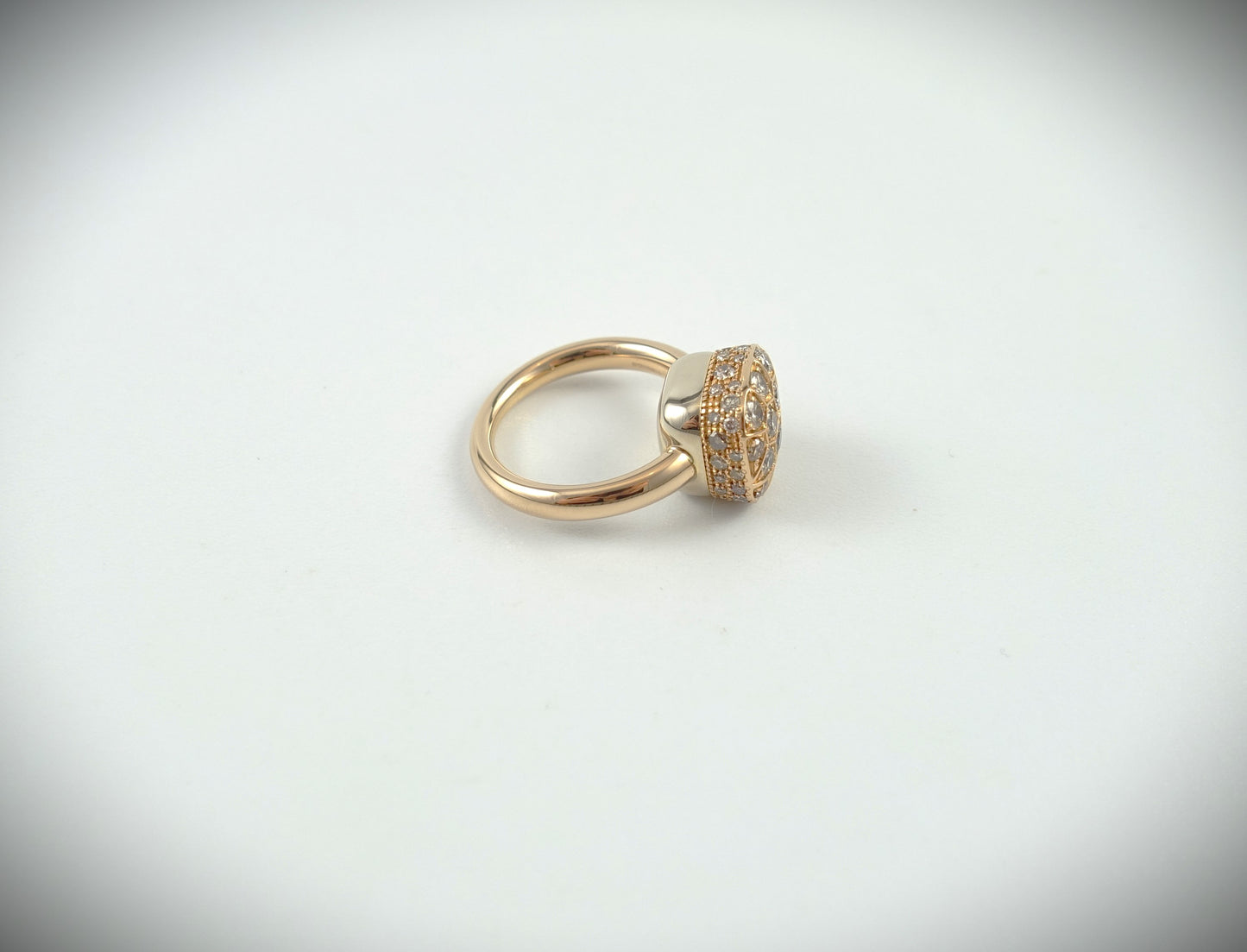 Pomellato Nudo Maxi Ring 750 Roségold Brillanten 1,48ct Ref. PAB7041O6000DBR00
