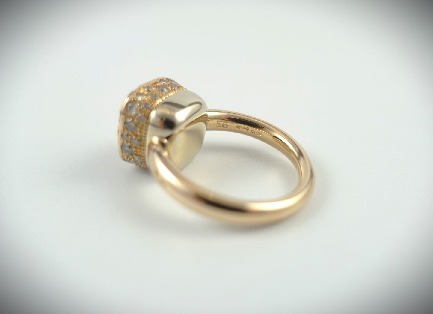 Pomellato Nudo Maxi Ring 750 Roségold Brillanten 1,48ct Ref. PAB7041O6000DBR00