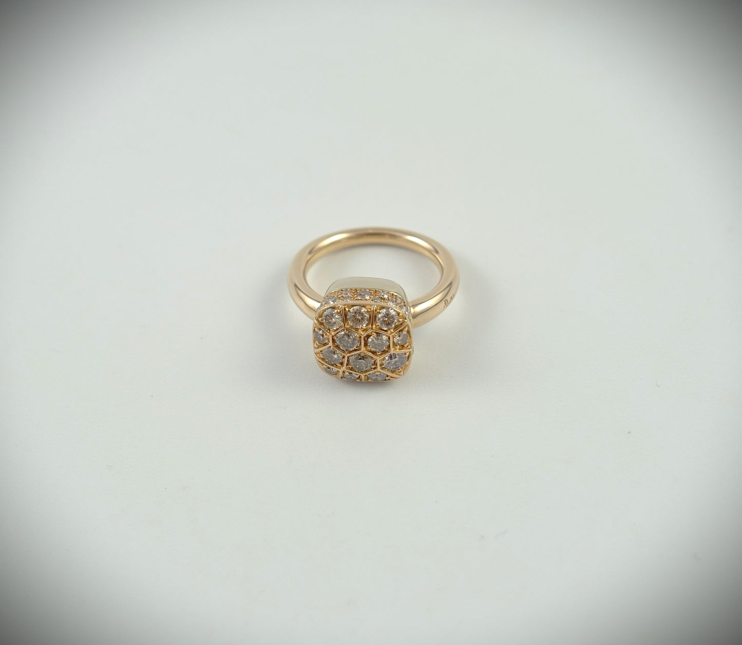 Pomellato Nudo Maxi Ring 750 Roségold Brillanten 1,48ct Ref. PAB7041O6000DBR00