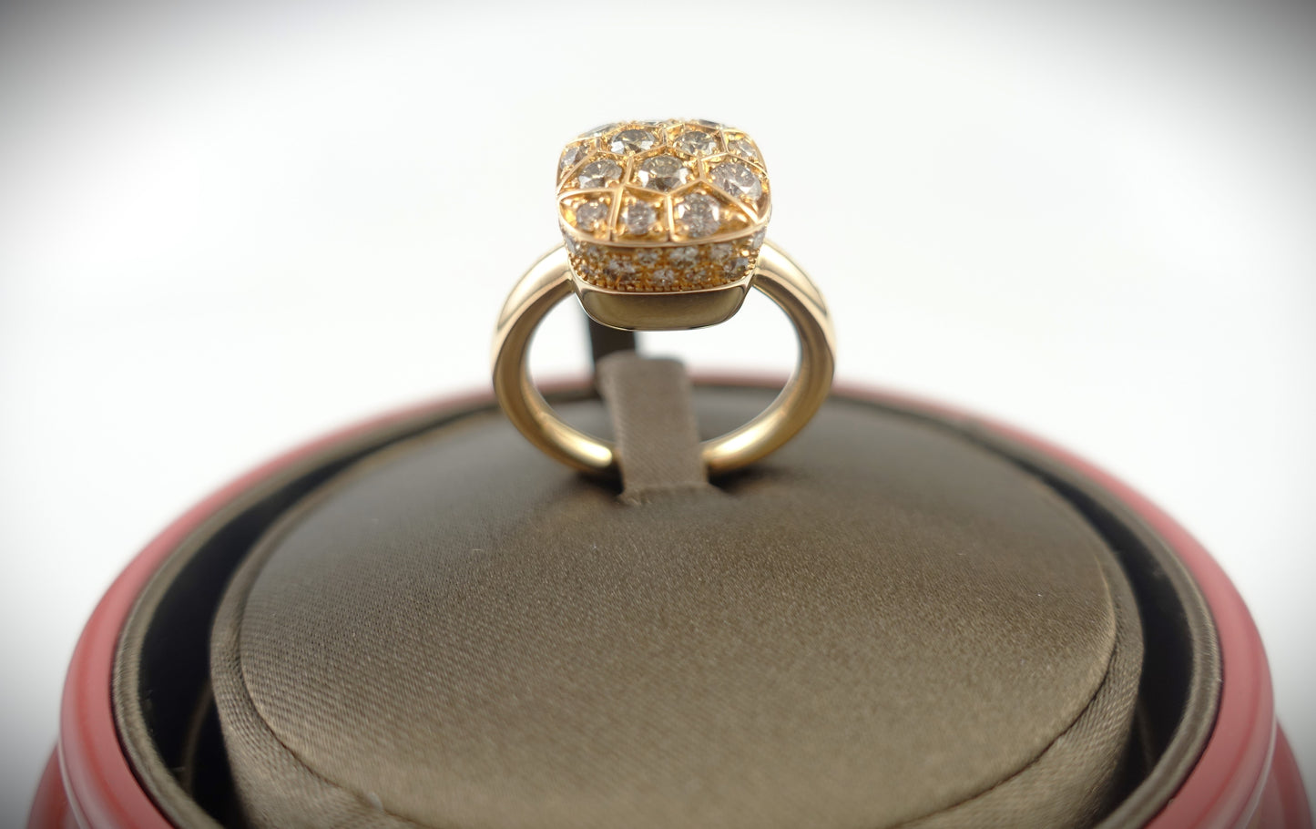 Pomellato Nudo Maxi Ring 750 Roségold Brillanten 1,48ct Ref. PAB7041O6000DBR00