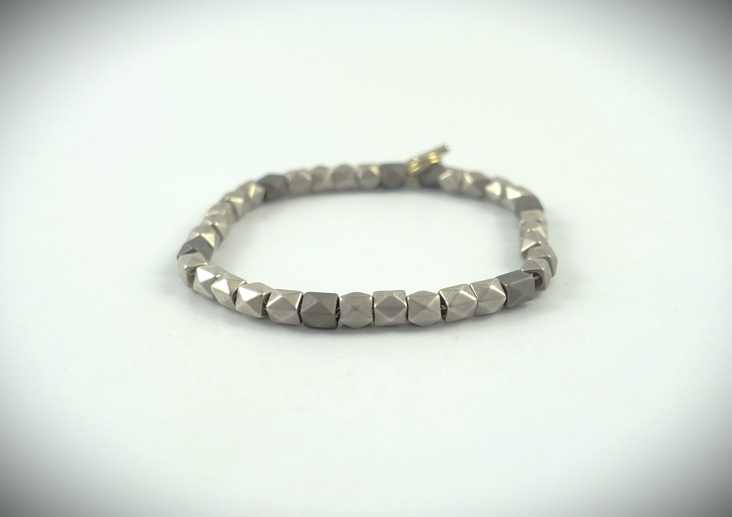 Dodo Armband "Essentials" 925 Silber Stud Titan/Silber 17cm Ref. DB94013/DUB7009