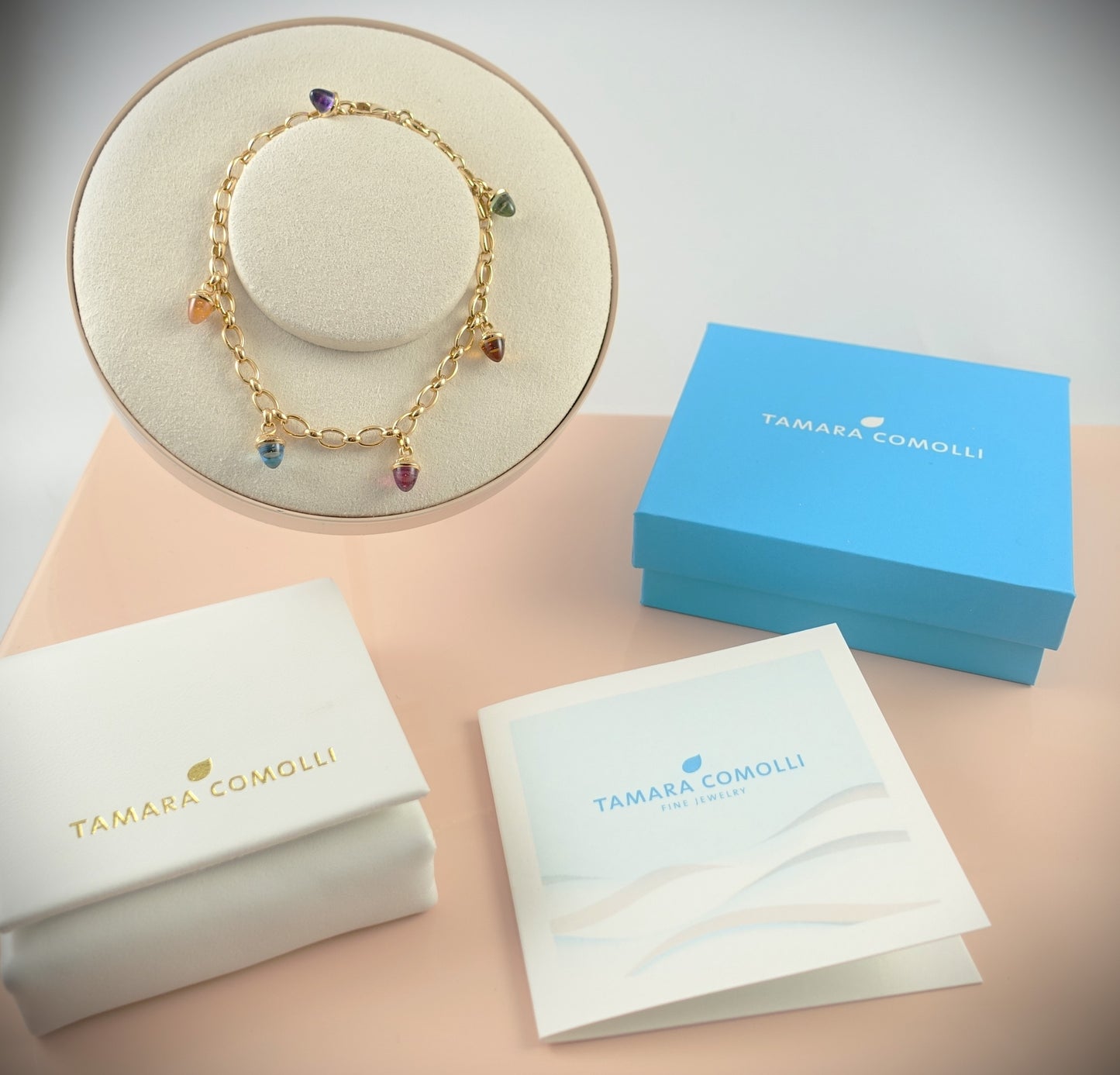 Tamara Comolli Mikado "Candy" Armband 18 Karat Roségold Ref. B-MC-Ch-Can-rg