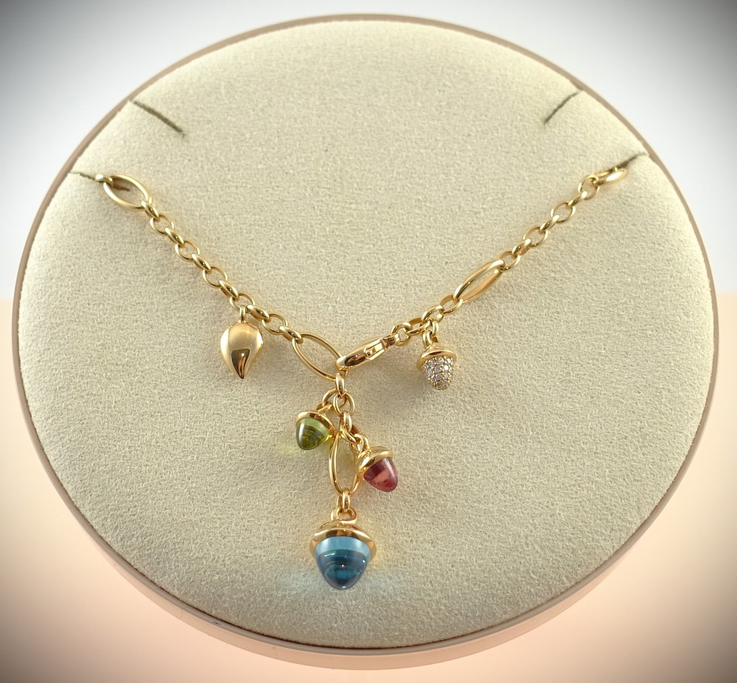 Tamara Comolli Mikado Delicate Kette "Candy" 18 Krt Roségold N-M-Del51-Can-p-rg