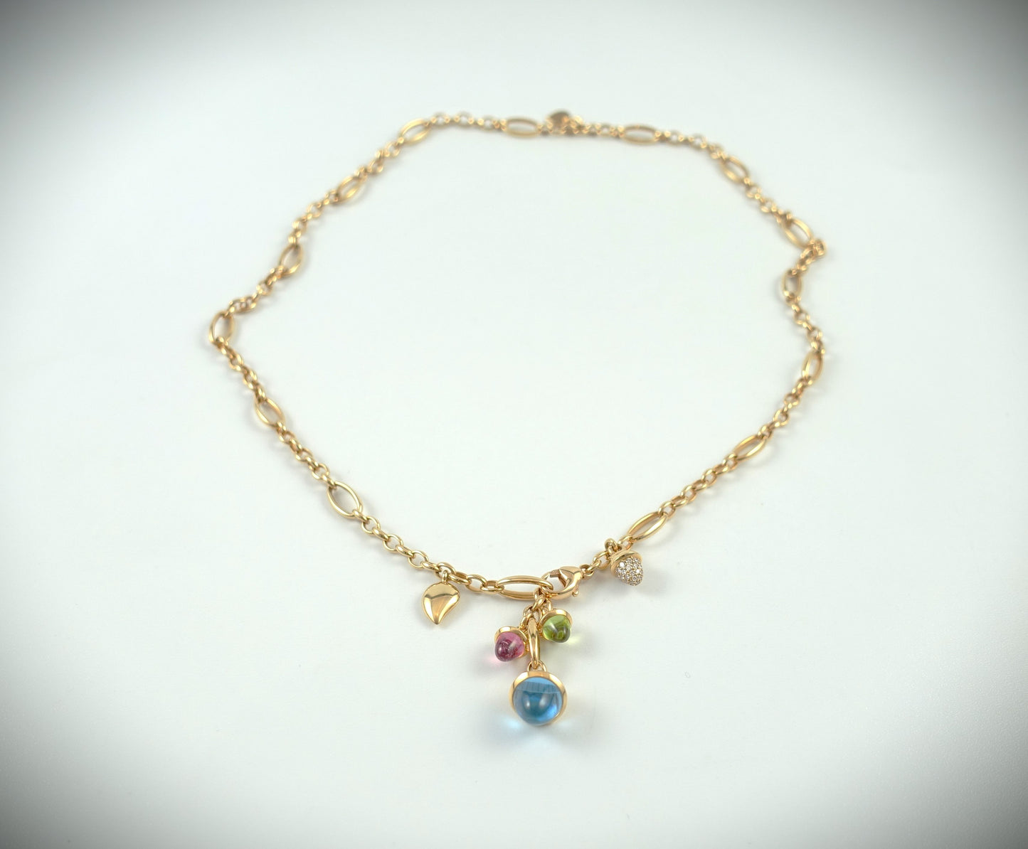 Tamara Comolli Mikado Delicate Kette "Candy" 18 Krt Roségold N-M-Del51-Can-p-rg