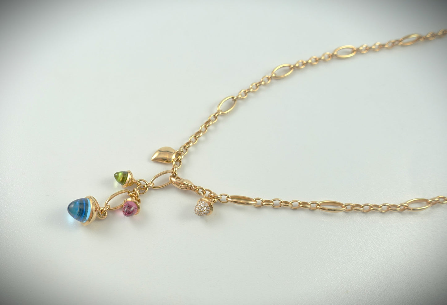 Tamara Comolli Mikado Delicate Kette "Candy" 18 Krt Roségold N-M-Del51-Can-p-rg