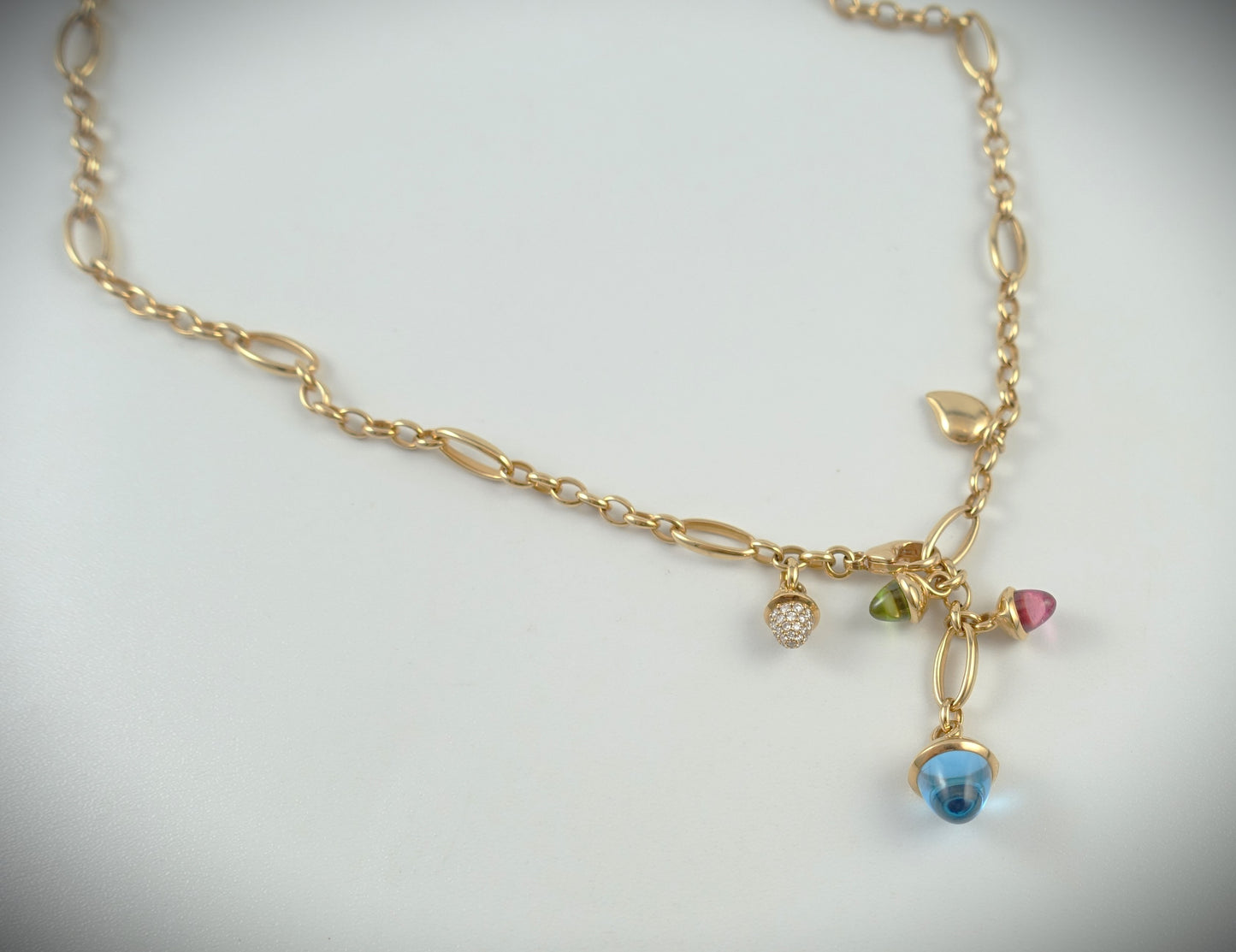 Tamara Comolli Mikado Delicate Kette "Candy" 18 Krt Roségold N-M-Del51-Can-p-rg