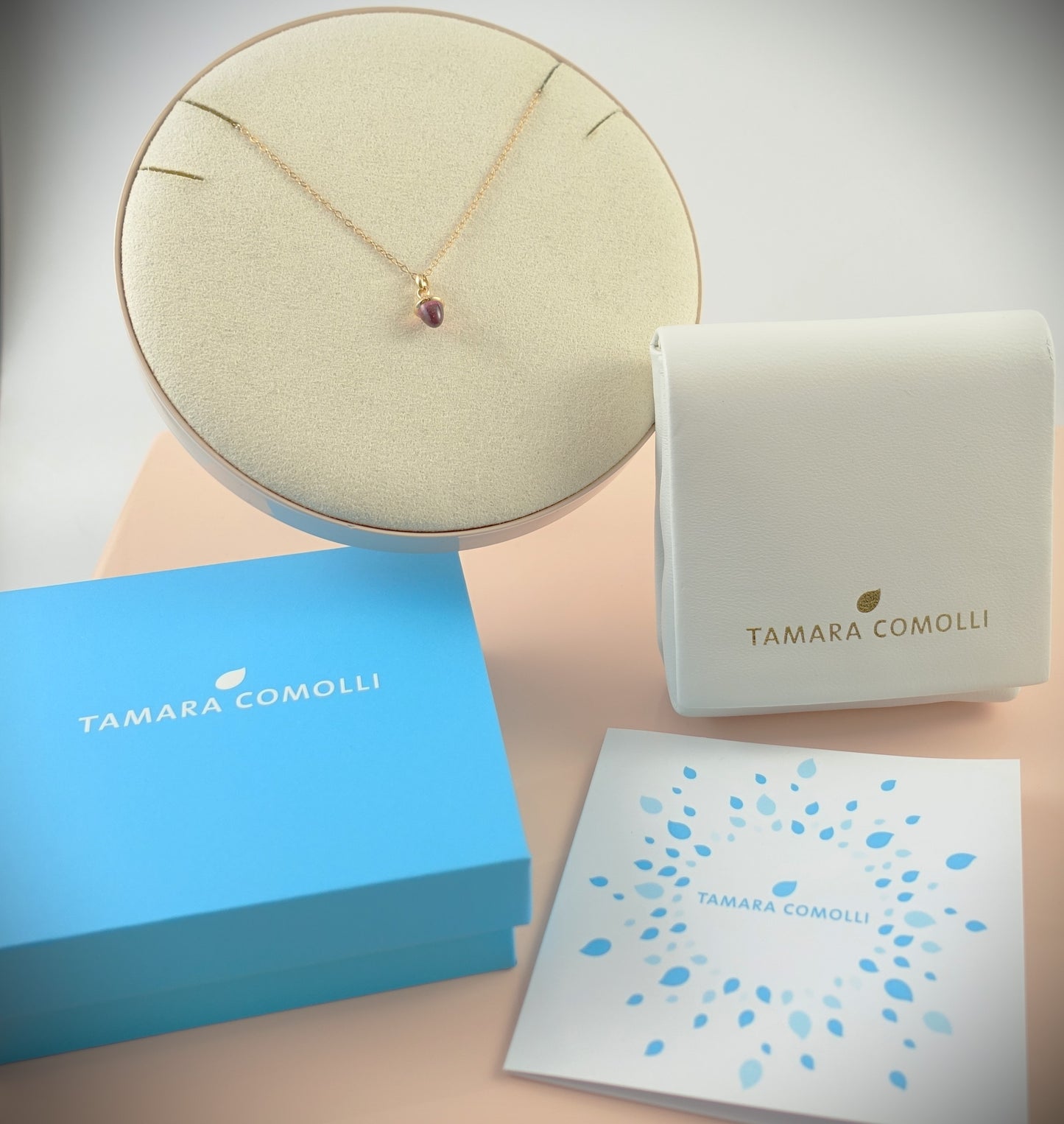Tamara Comolli myMikado Halskette 18 Krt Roségold Turmalin Ref. N-MM-TuRo-rg