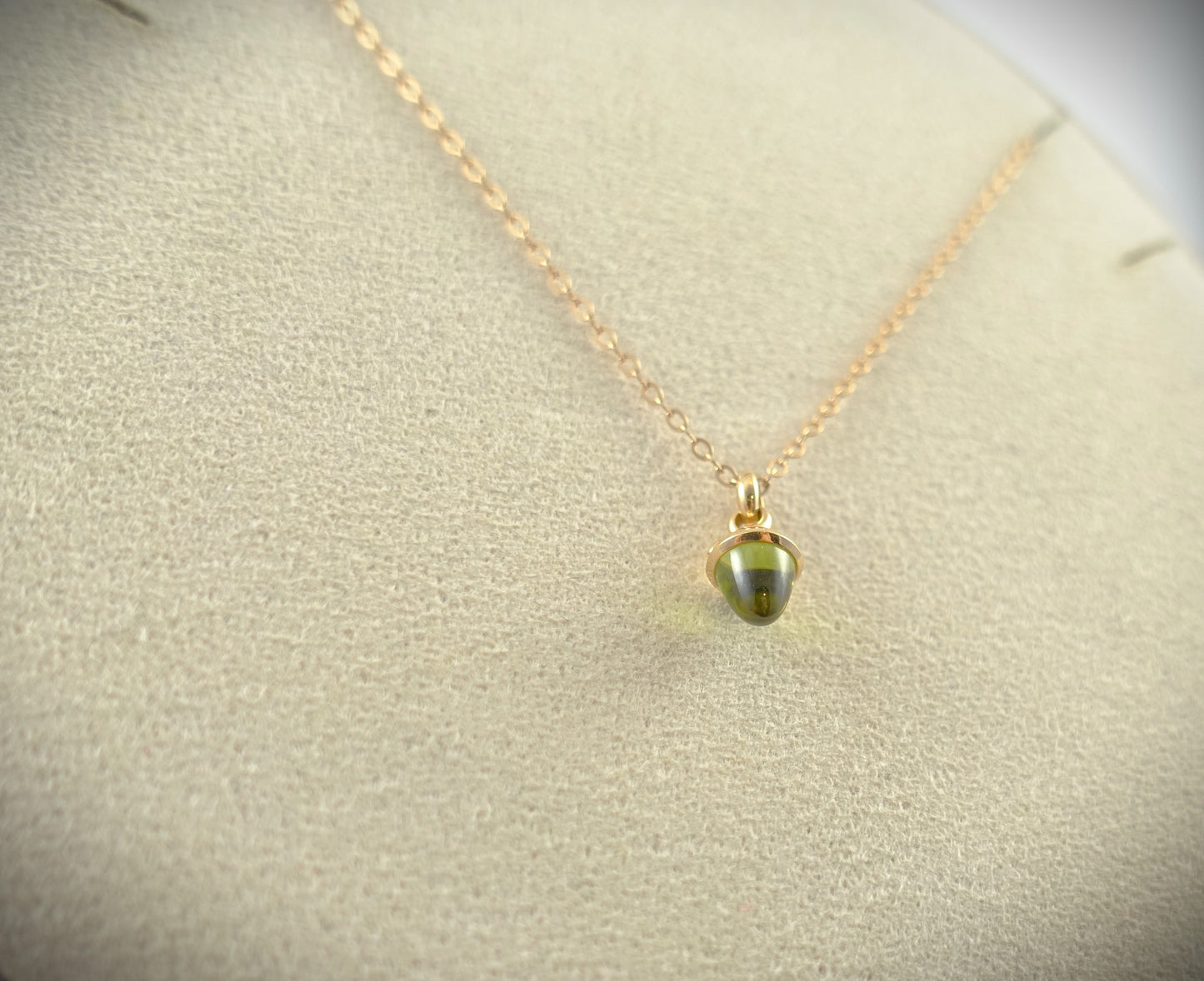 Tamara Comolli myMikado Halskette 18 Krt Roségold Peridot Ref. N-MM-Per-rg