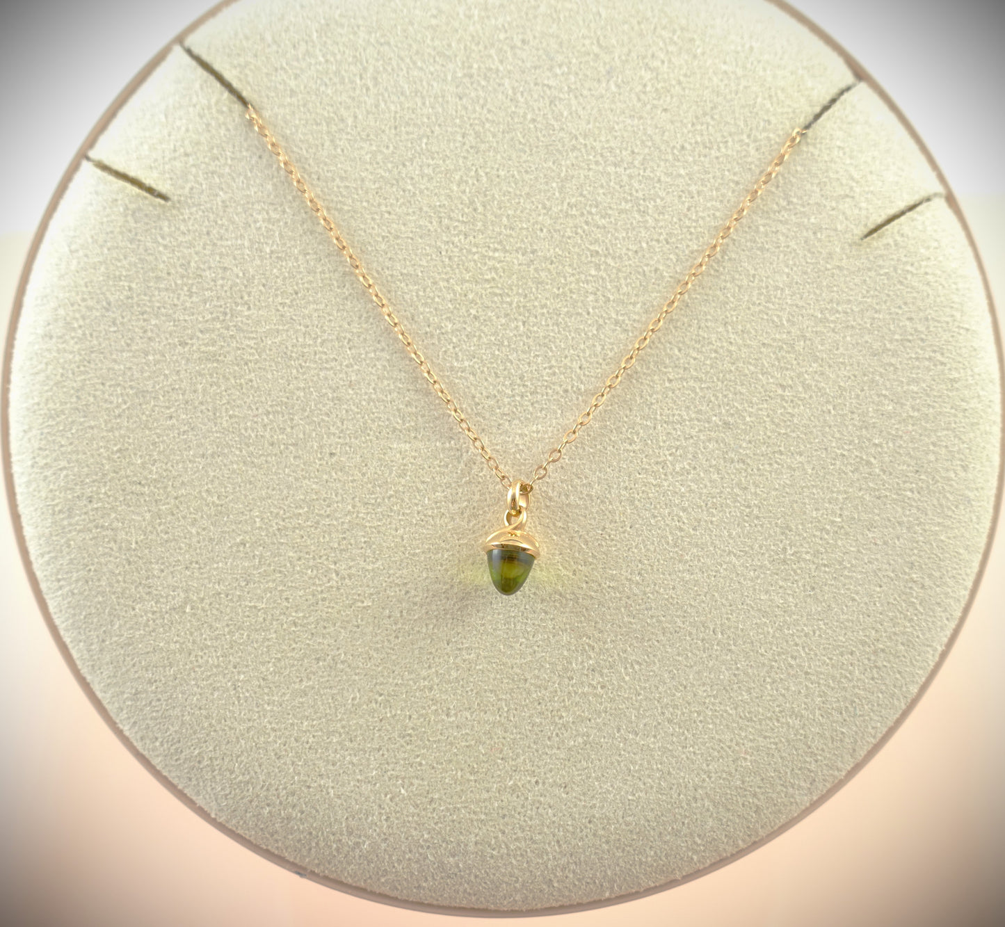 Tamara Comolli myMikado Halskette 18 Krt Roségold Peridot Ref. N-MM-Per-rg