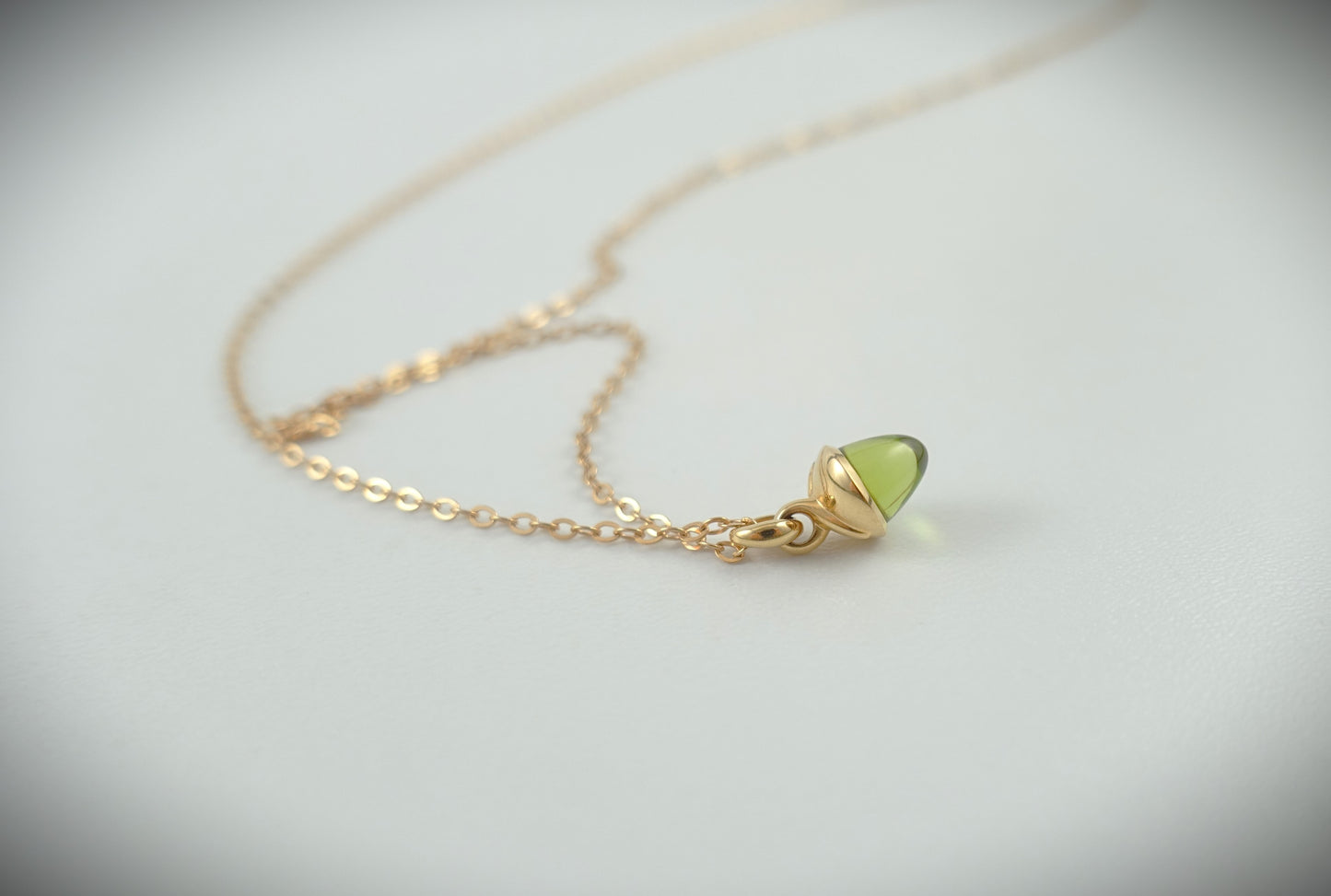 Tamara Comolli myMikado Halskette 18 Krt Roségold Peridot Ref. N-MM-Per-rg