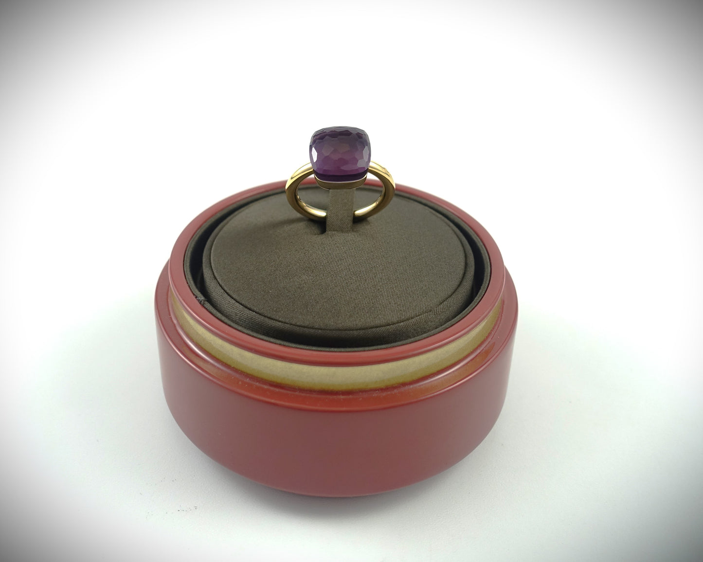 Pomellato Nudo Maxi Amethyst 11,20ct 750 Roségold RG 56 Ref. PAB2010O6000000OI