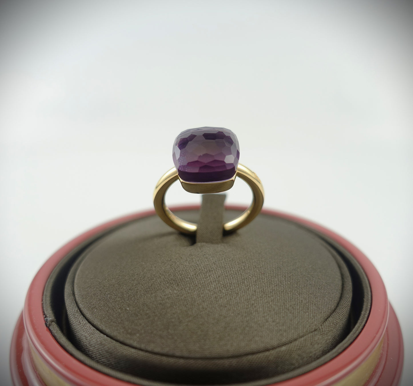 Pomellato Nudo Maxi Amethyst 11,20ct 750 Roségold RG 56 Ref. PAB2010O6000000OI