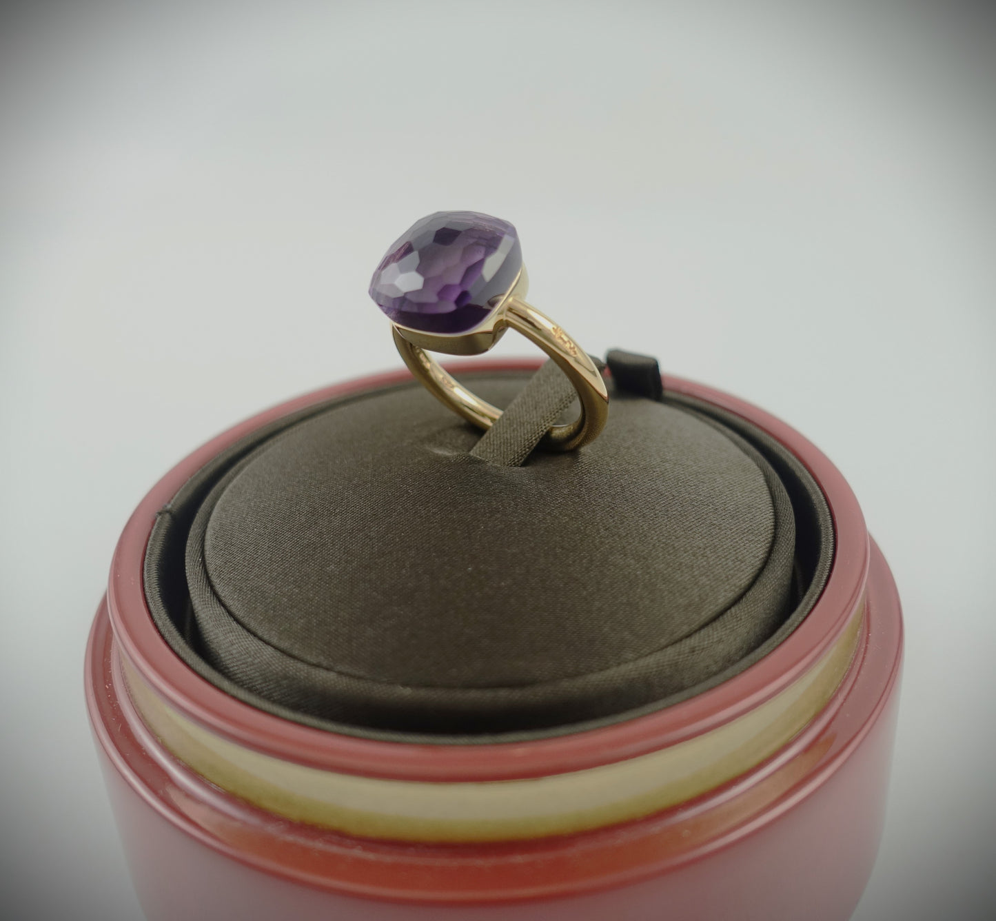 Pomellato Nudo Maxi Amethyst 11,20ct 750 Roségold RG 56 Ref. PAB2010O6000000OI