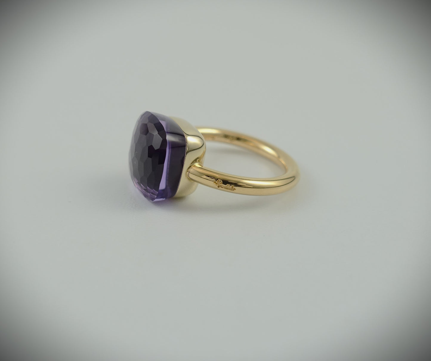 Pomellato Nudo Maxi Amethyst 11,20ct 750 Roségold RG 56 Ref. PAB2010O6000000OI