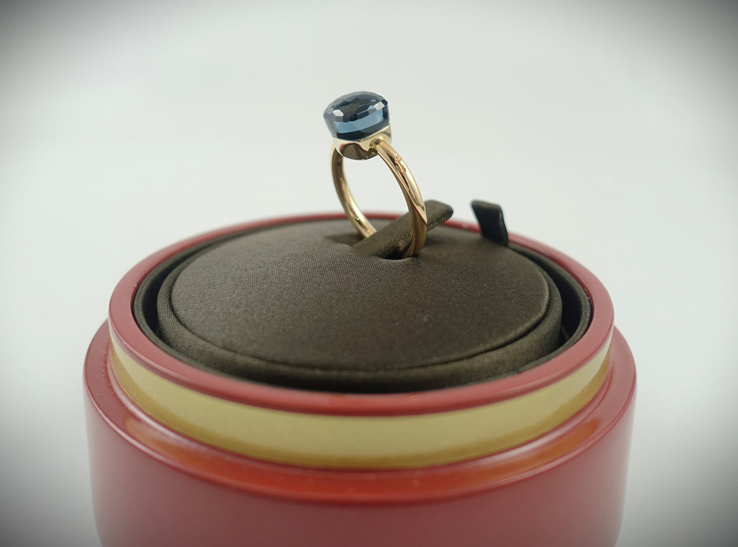 Pomellato Nudo Petit London Topas 6,50ct 750 Roségold RG 53 PAB4030O6000000TL