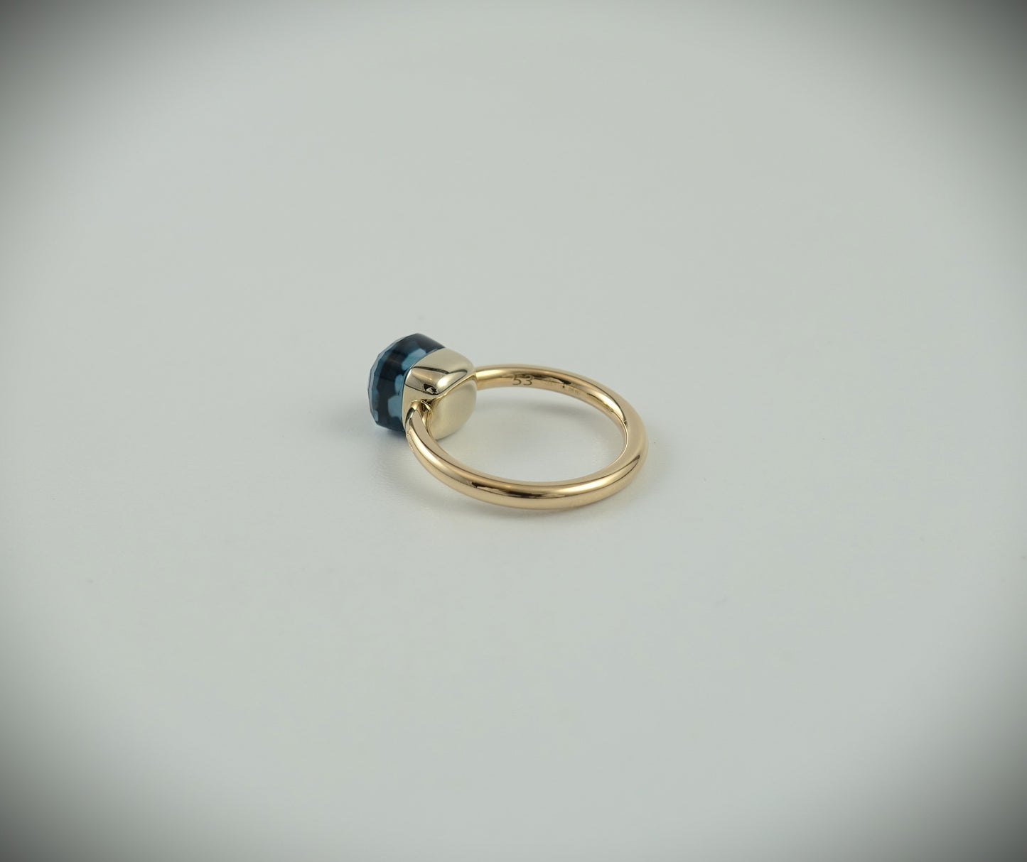 Pomellato Nudo Petit London Topas 6,50ct 750 Roségold RG 53 PAB4030O6000000TL